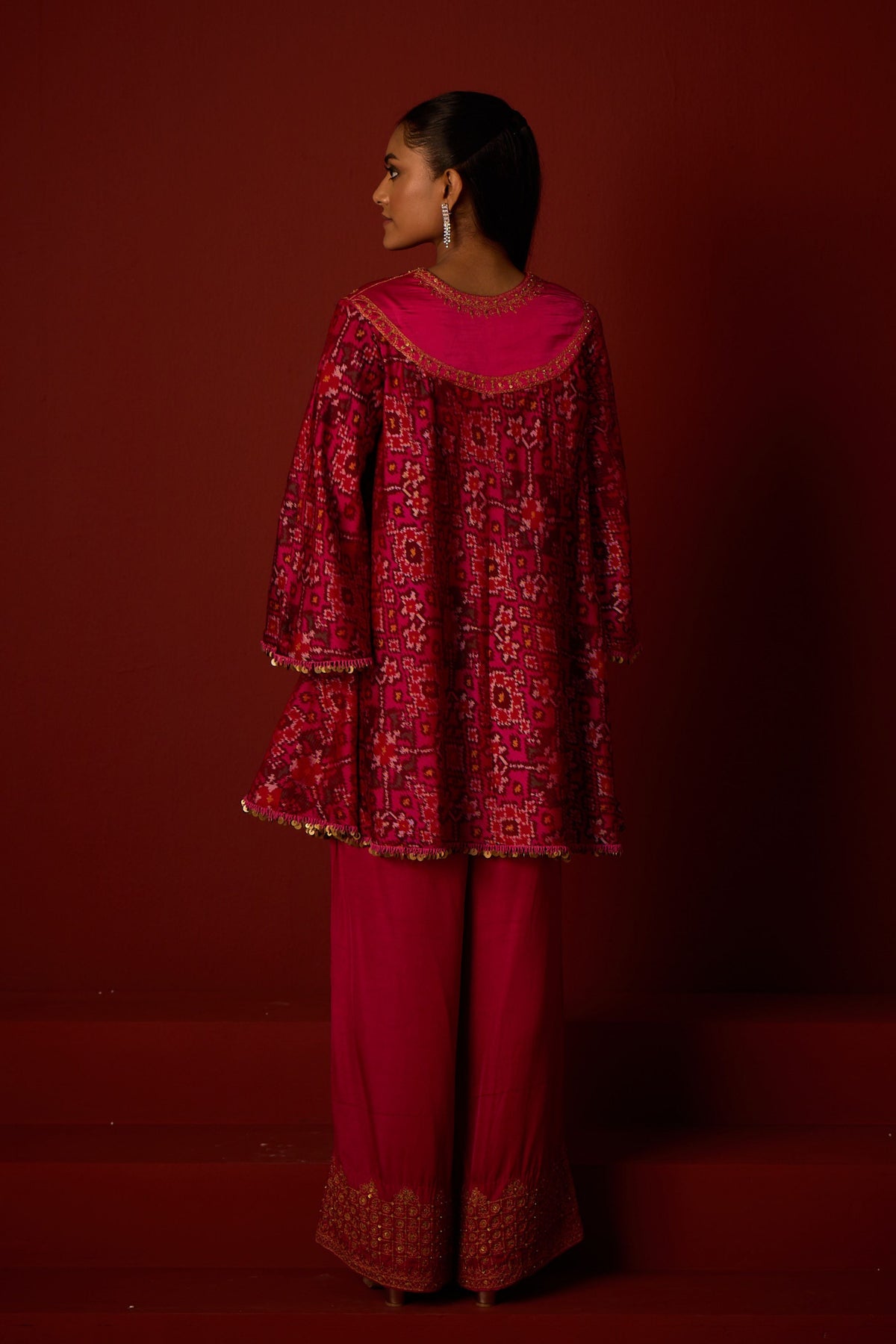 Patola Marodi Anarkali Tunic