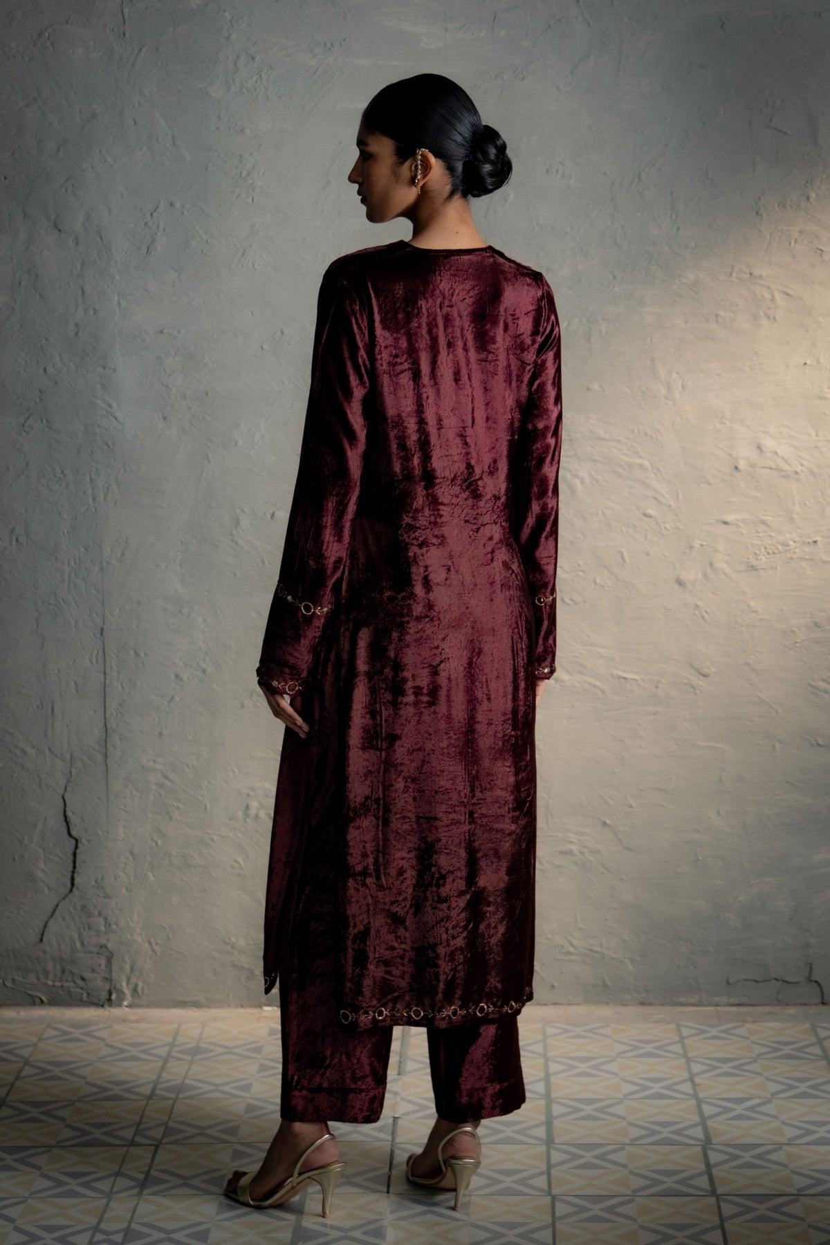 Maaya Brown Kurta Set