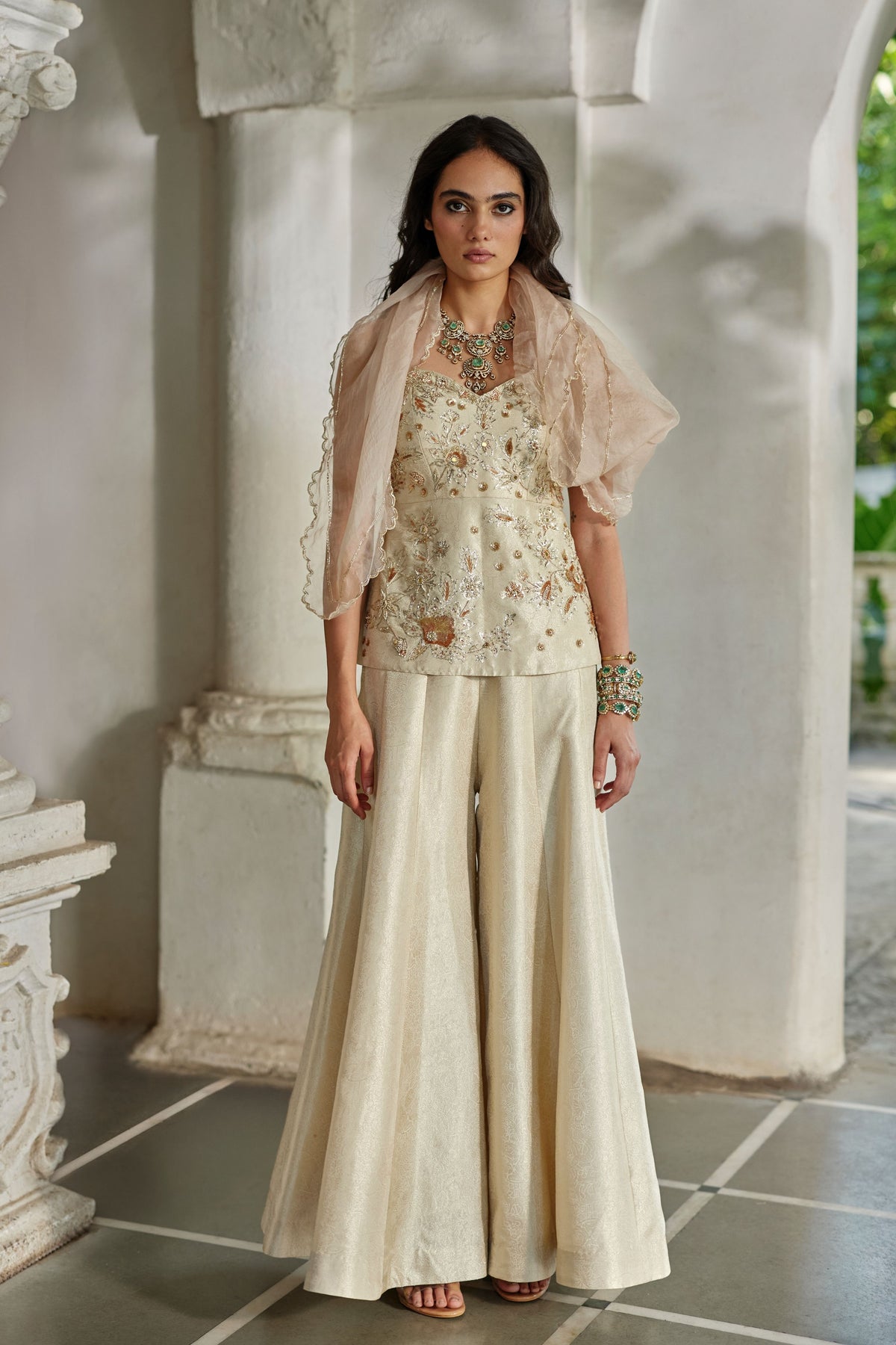 Niri Sharara Set