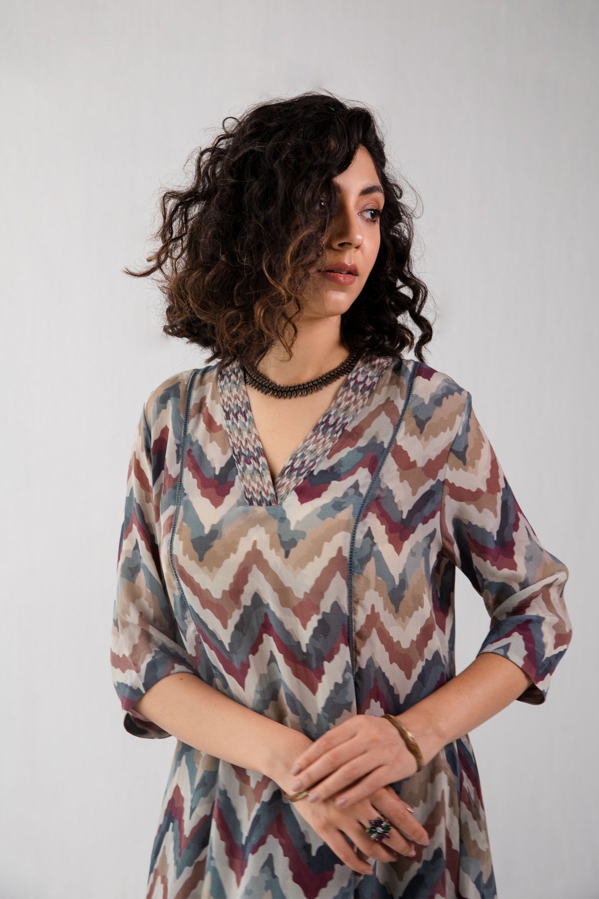 Thea Grey Kurta