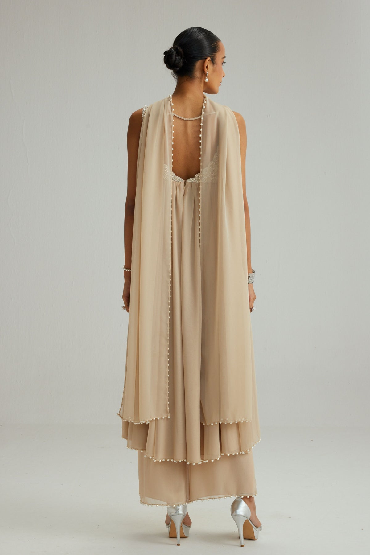 Light Beige Kurta Set