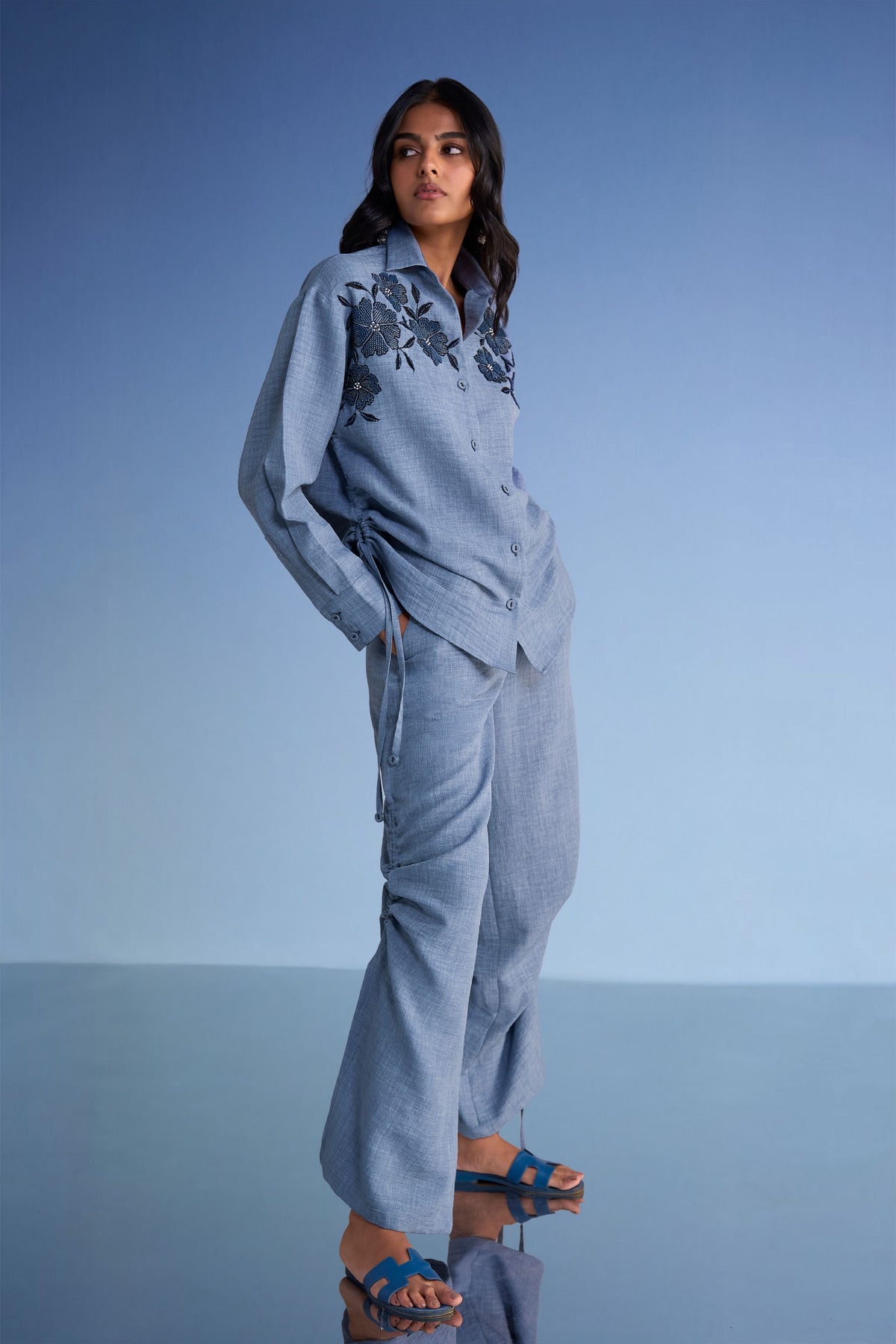 Dusty Blue Shirt
