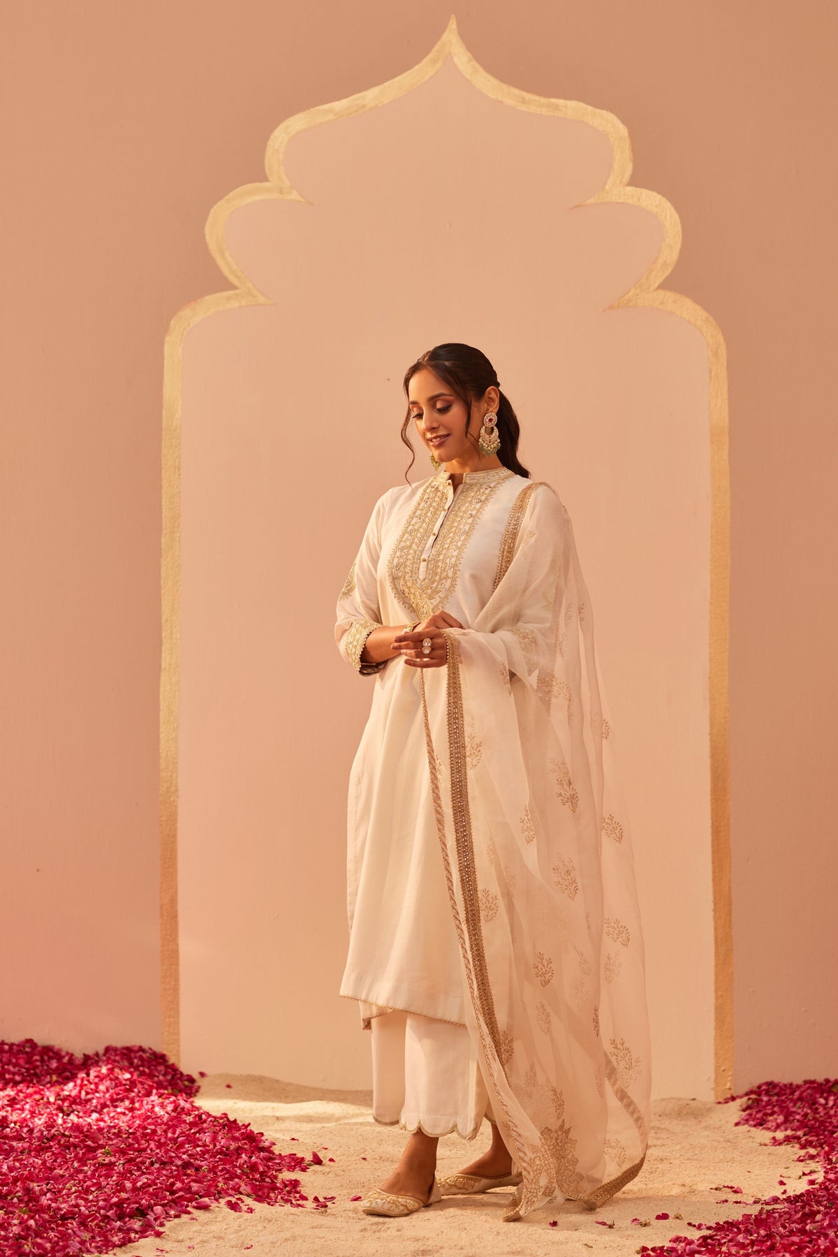 Zaniab Long Kurta Set
