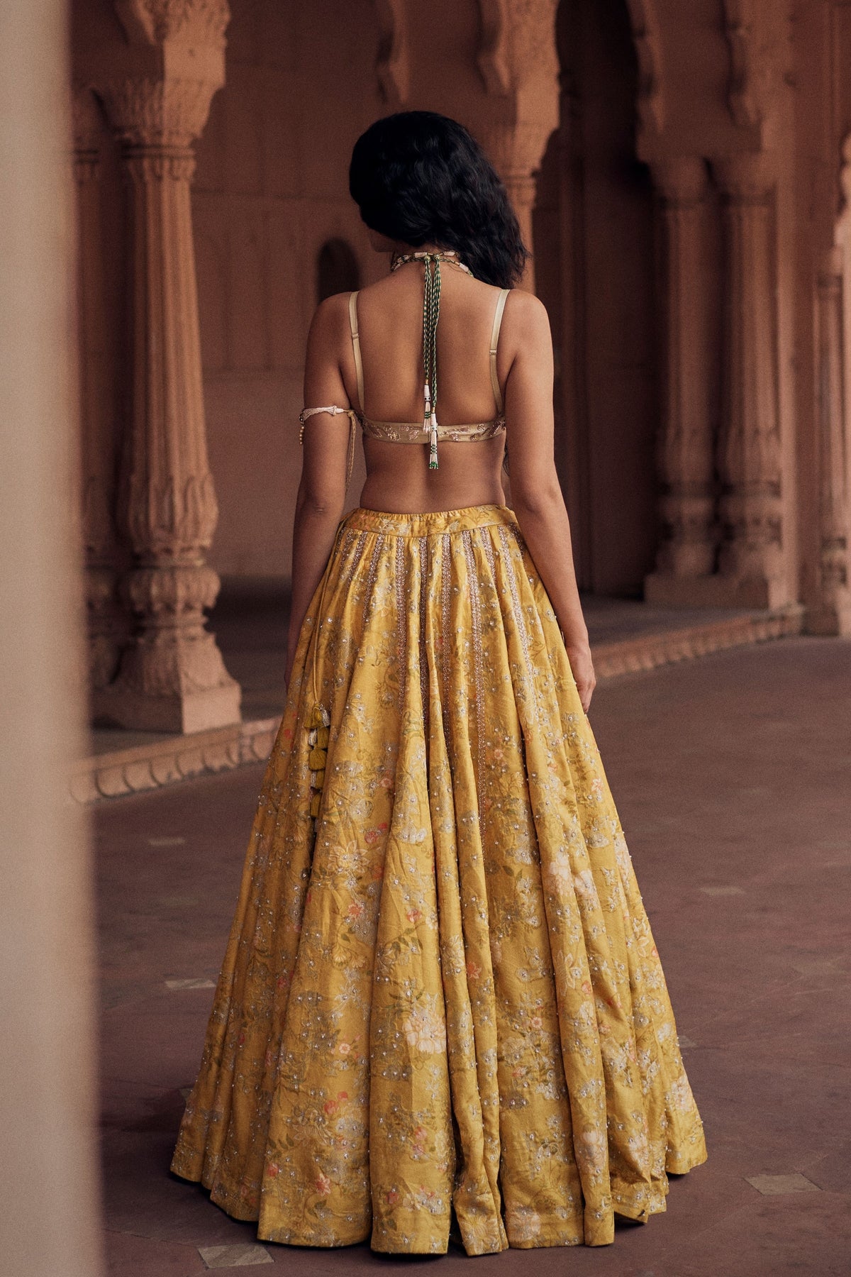 Soft Tuscany Yellow Lehenga Set
