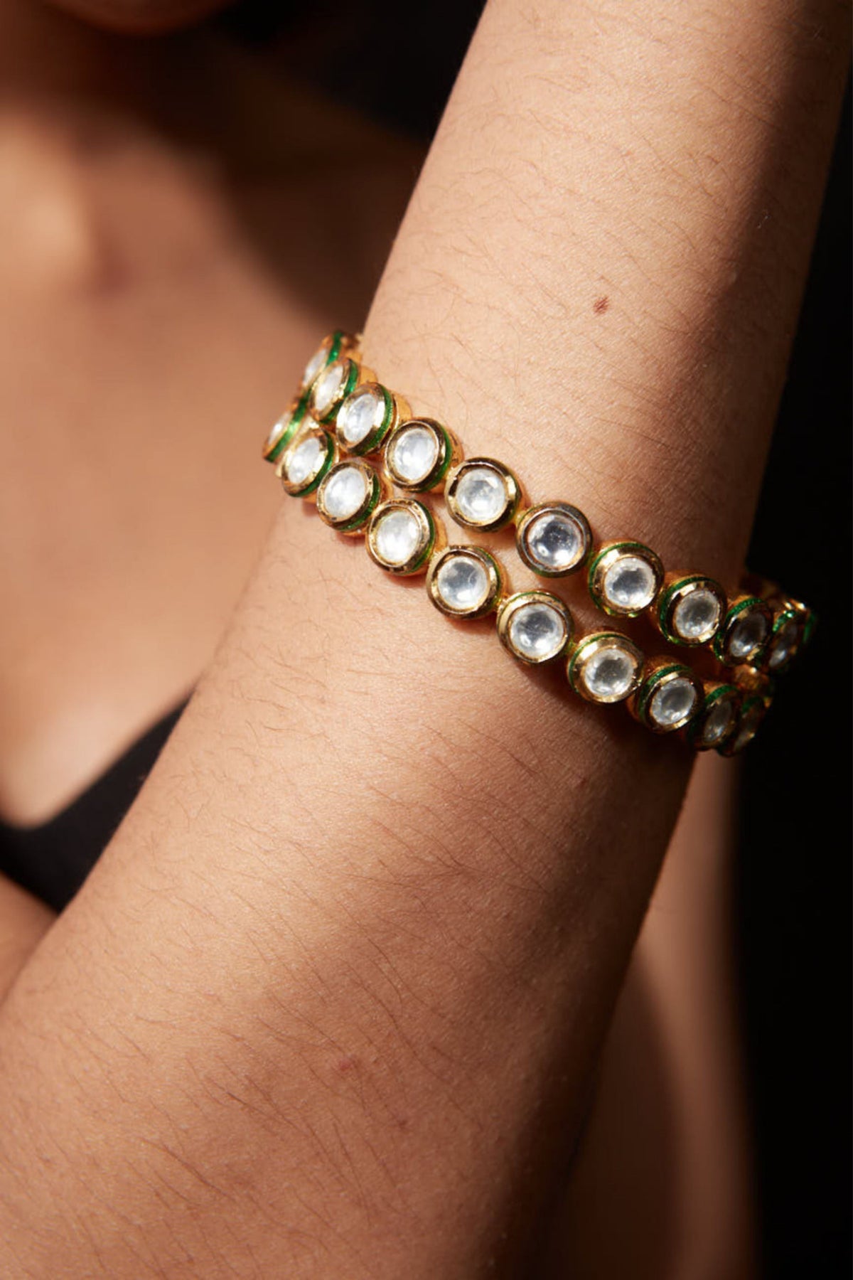 Polki Pair of Bangles