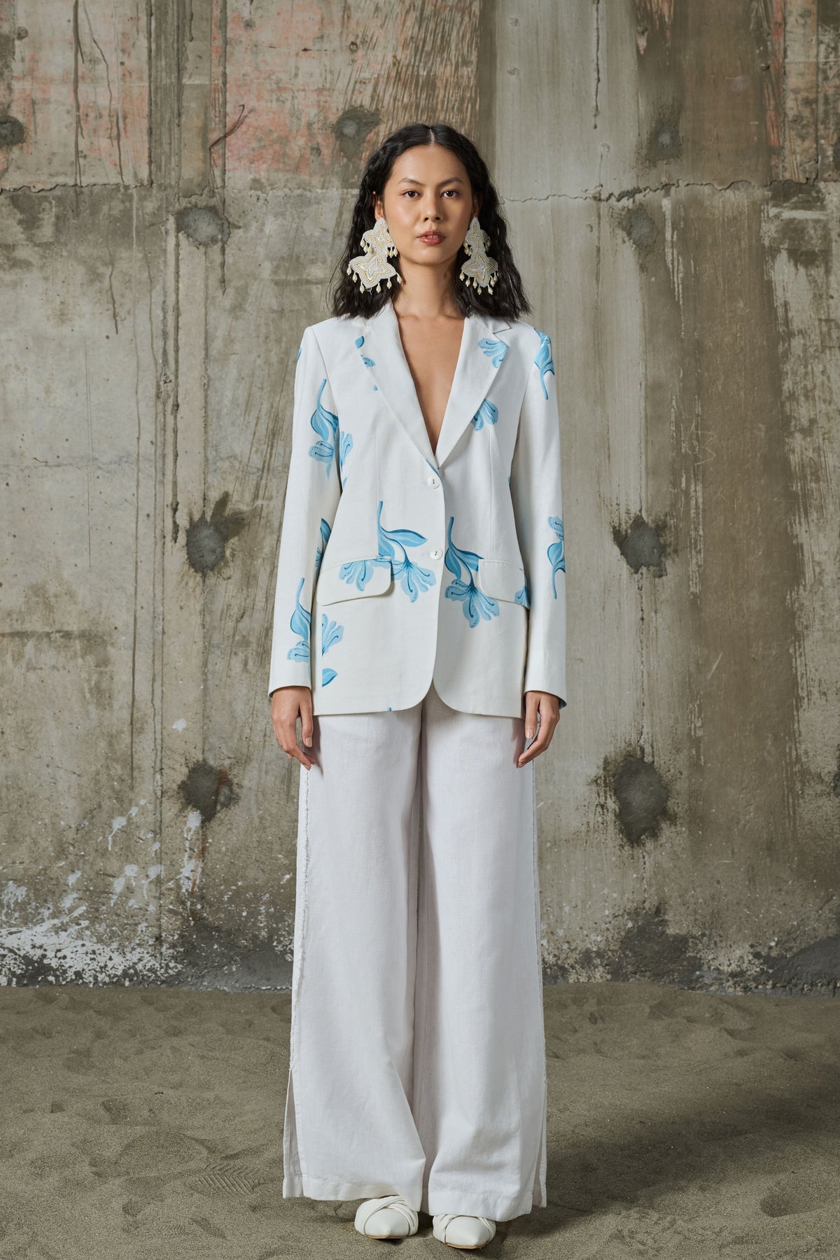 Moonlit Bloom Blazer