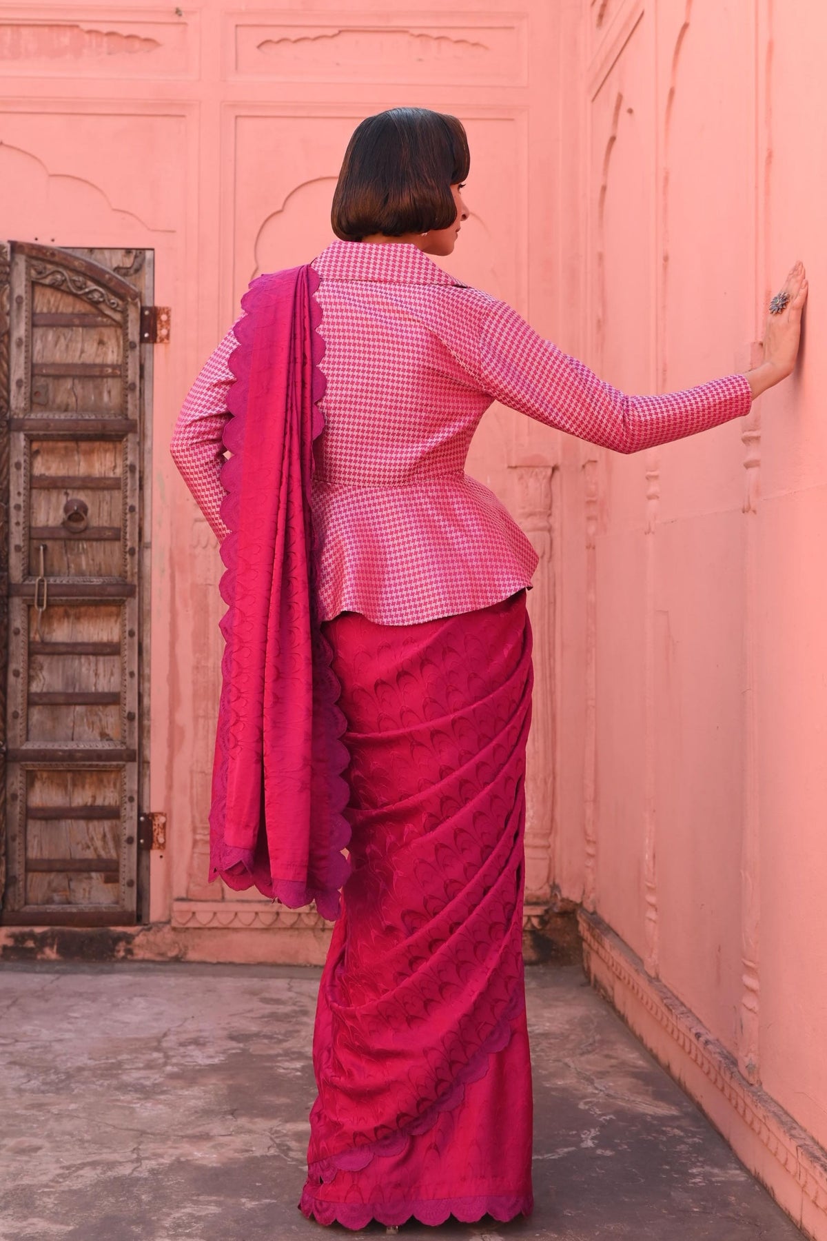 Embroidery Handloom Saree