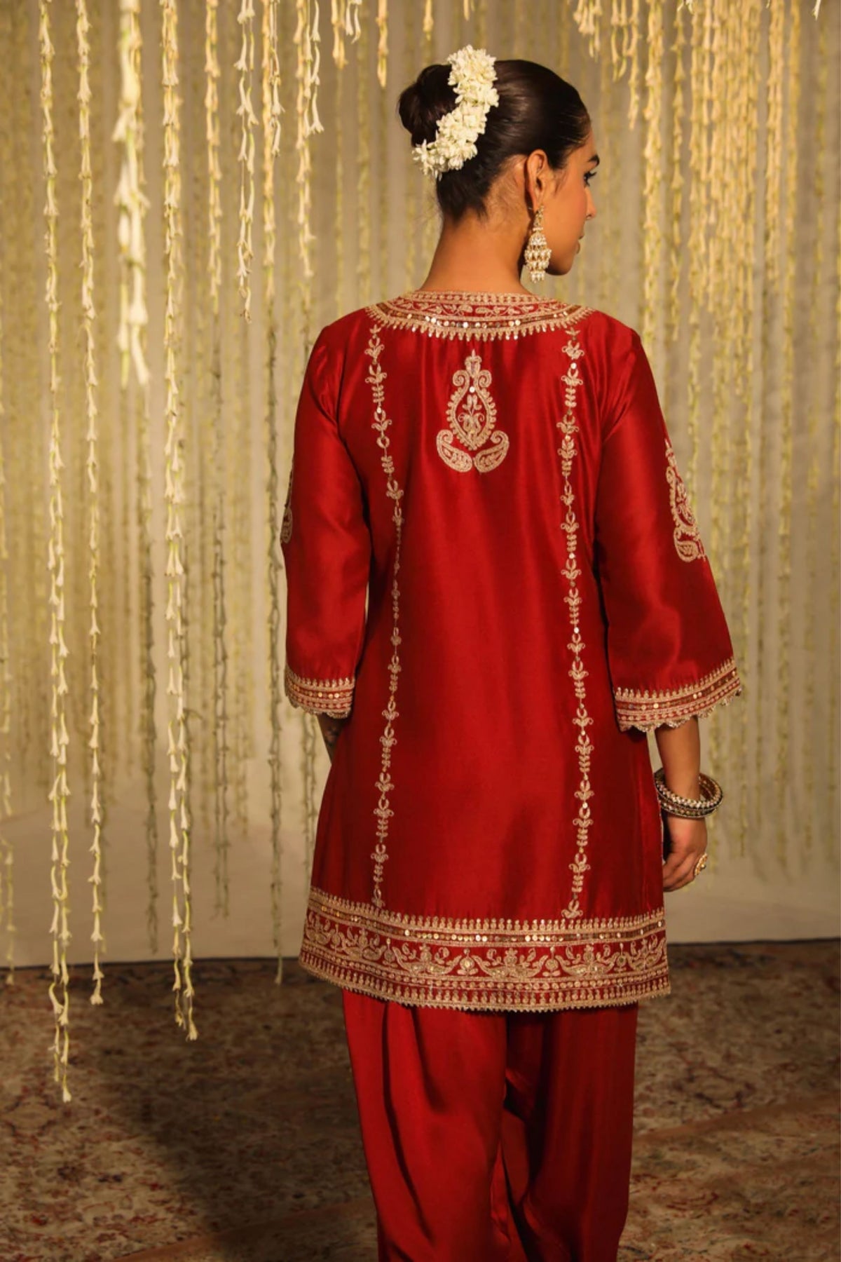 Mehak Red Salwar Set