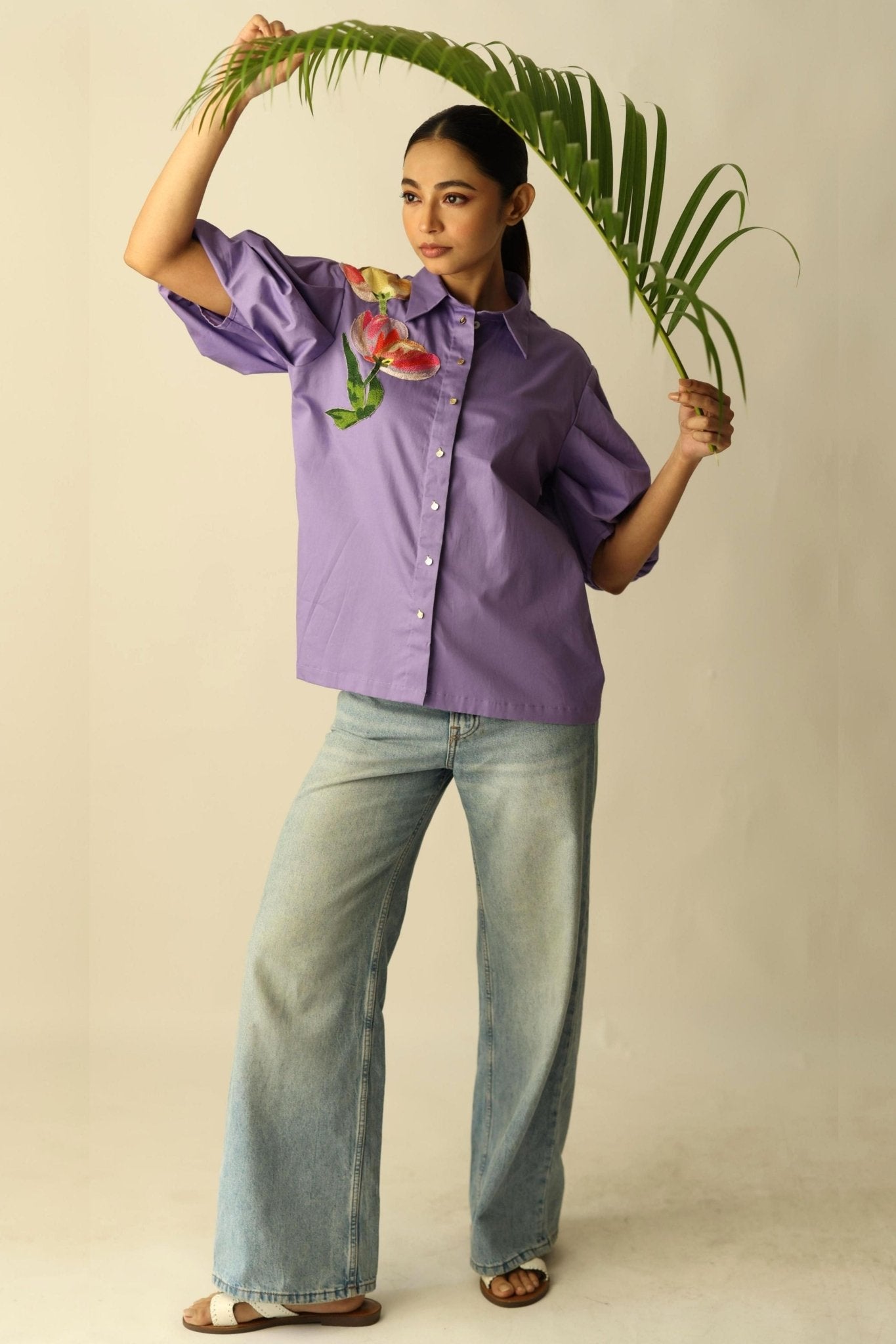 Violet Wisp Shirt - Studio Moda - Elahe