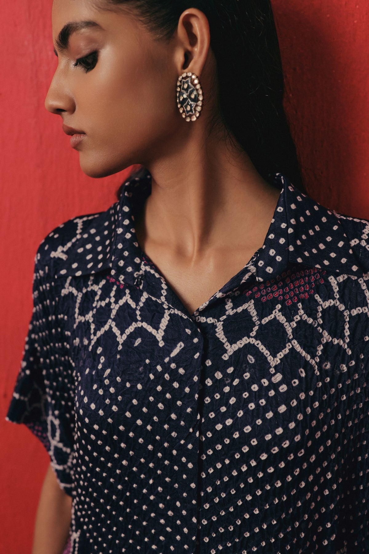 Oversize Indigo Set