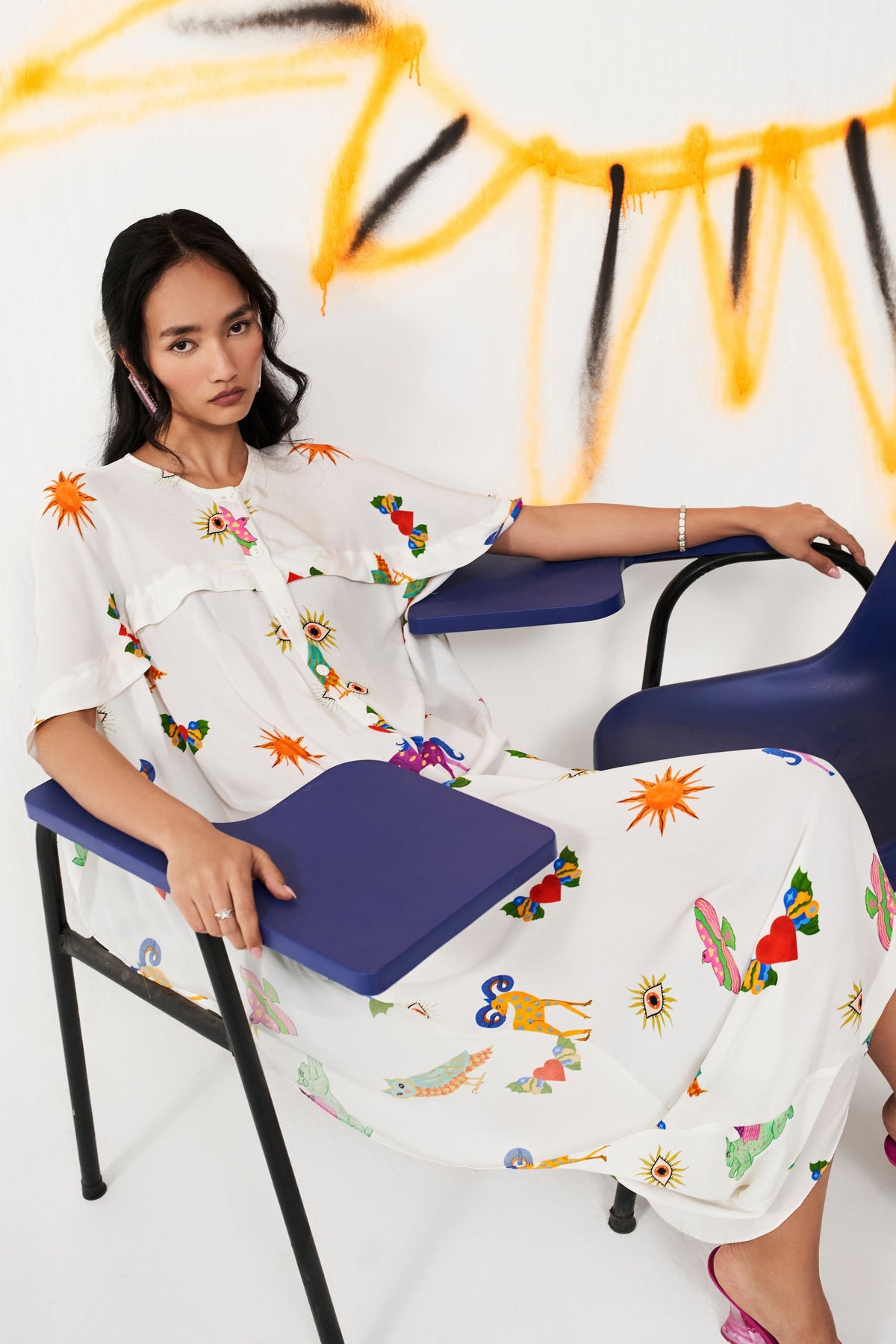Ivory Zuri Dress