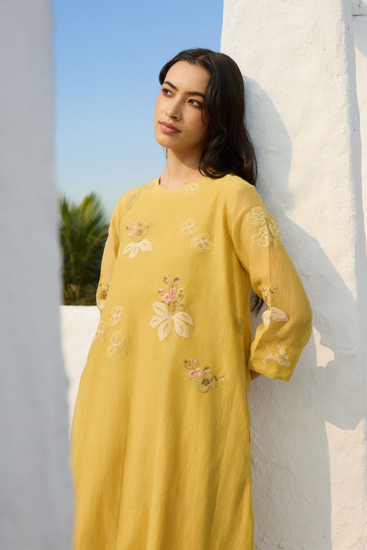 Rue Embroidered Tunic Set