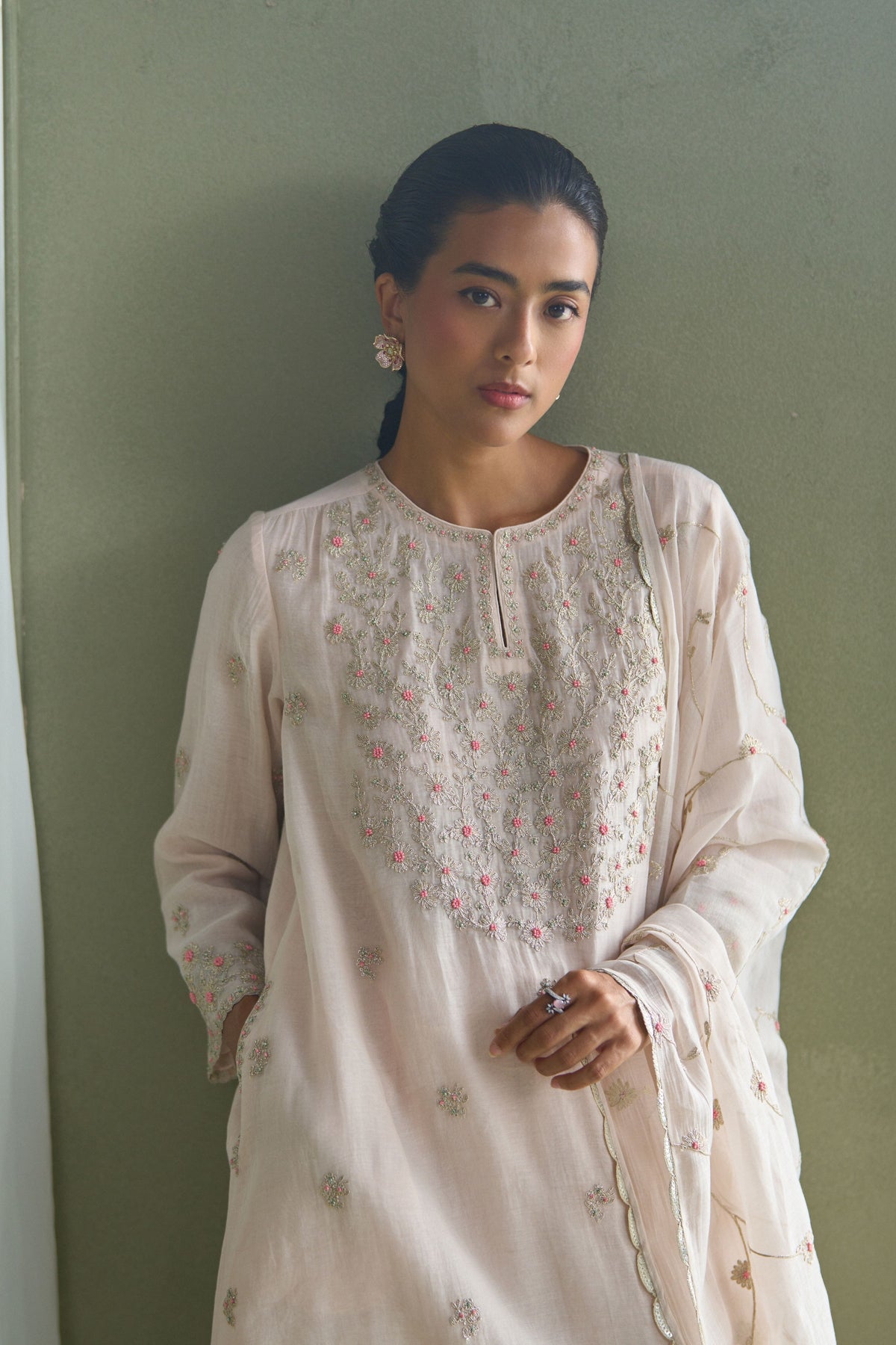 Clara Pink Kurta Set