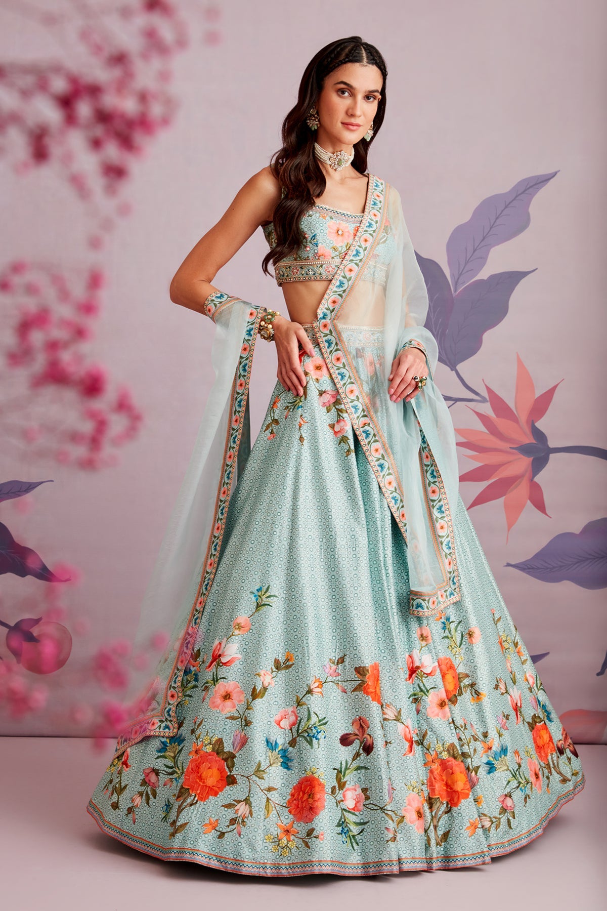 Delphine lehenga set