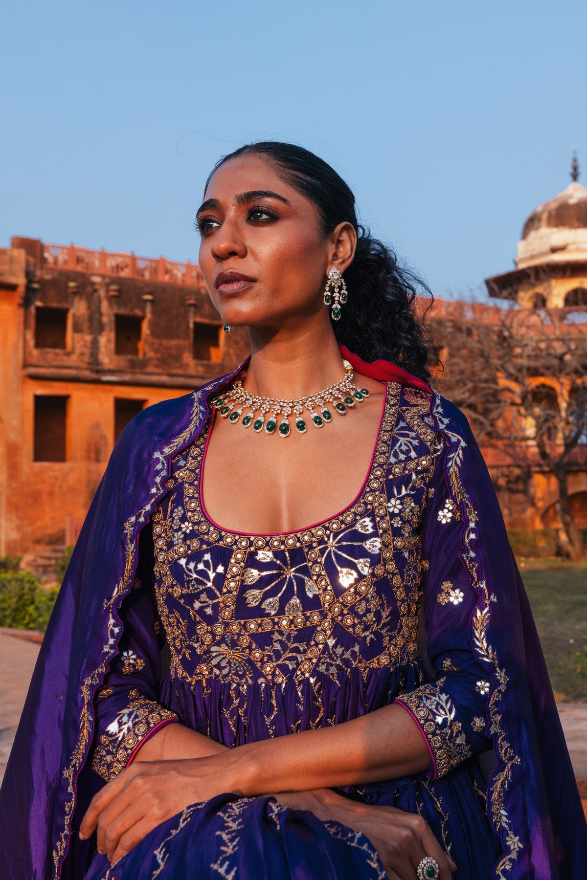 Classic Anarkali Set