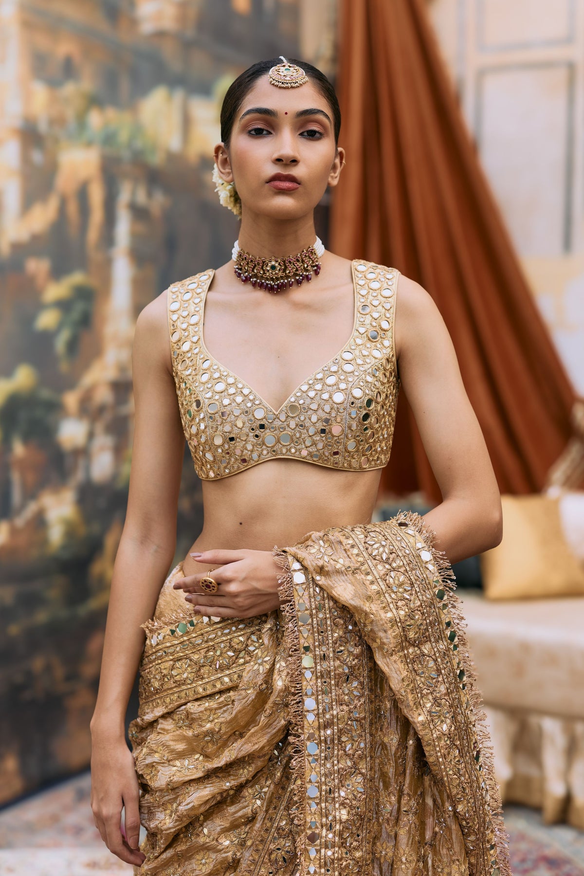Svarnaalata Saree Set