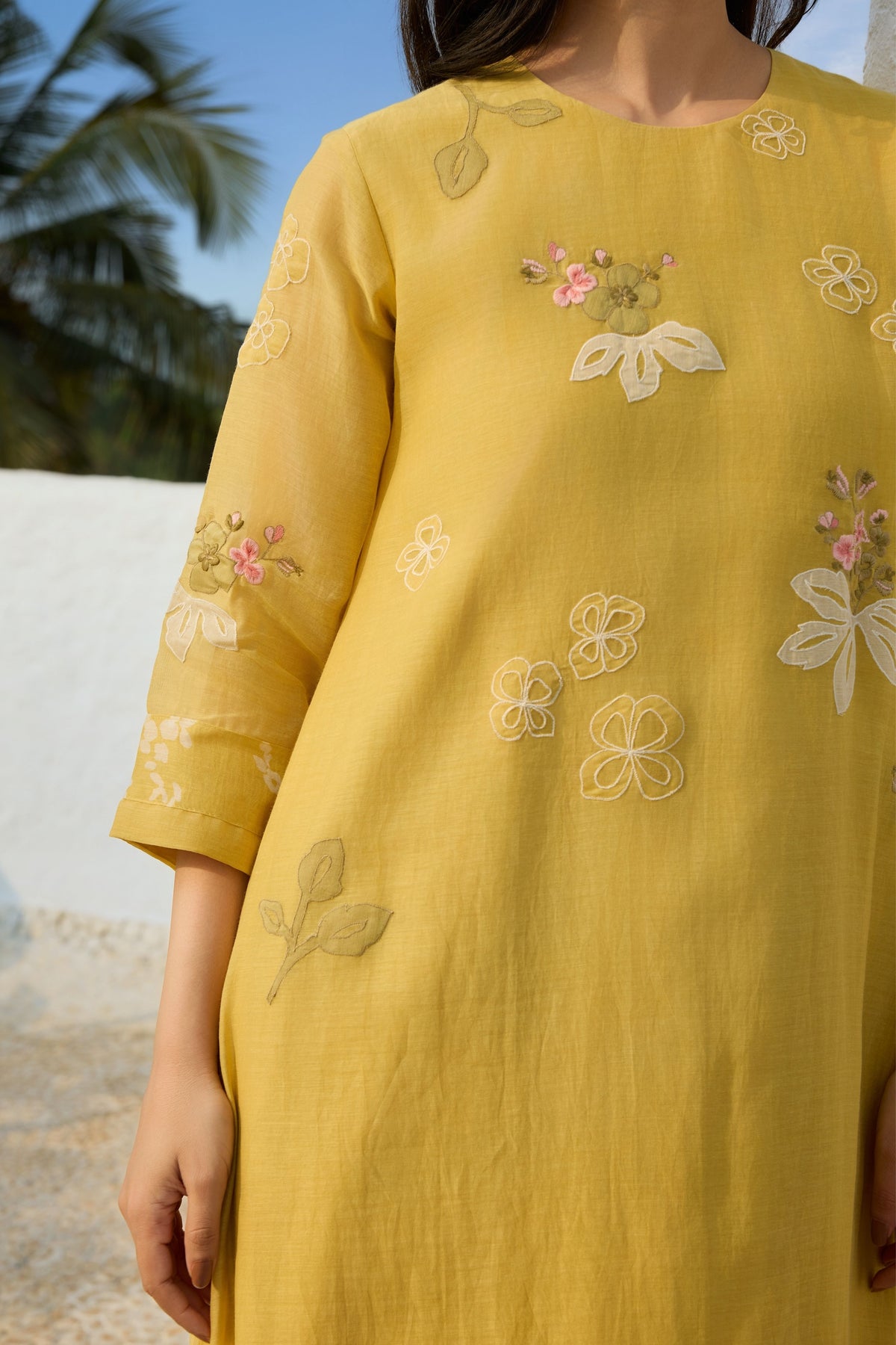 Rue Embroidered Tunic Set
