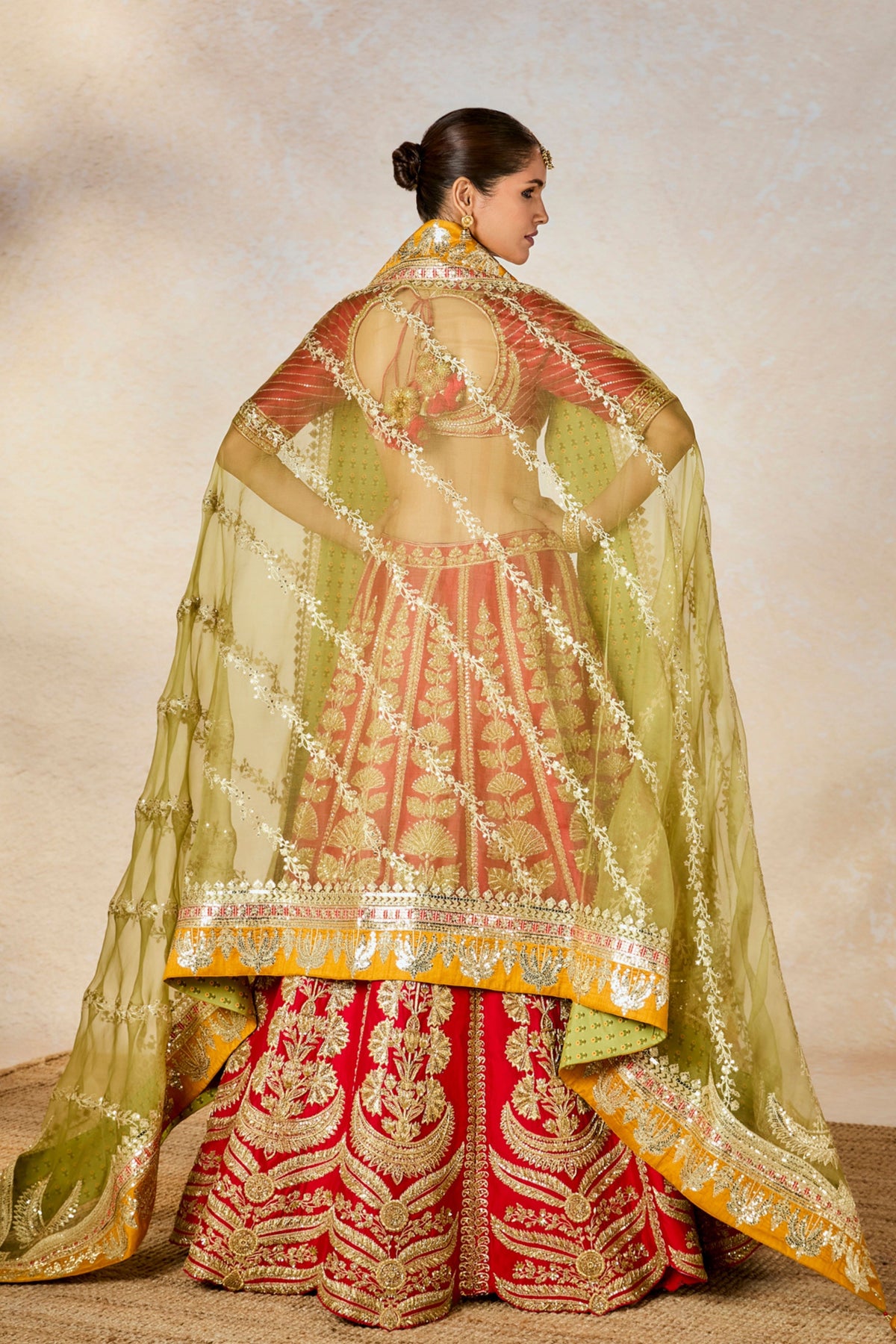 The Badami Halwa Lehenga Set