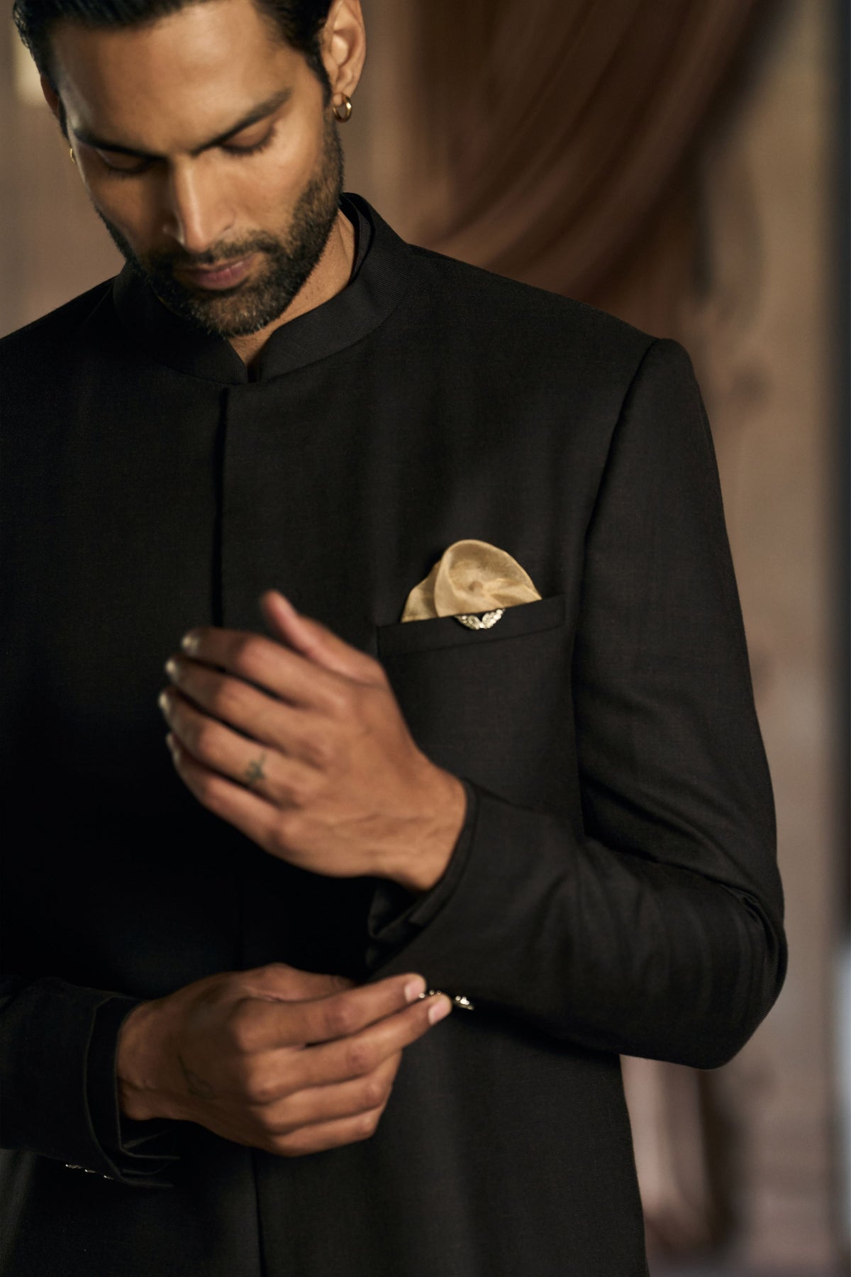 Classic Matsya Achkan Set