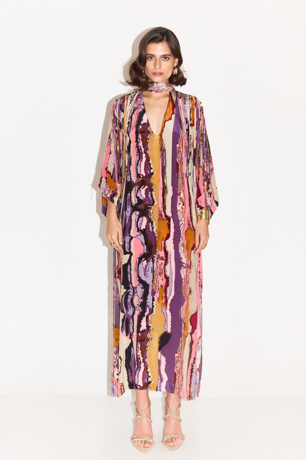Kennedy Printed Boxy Dress