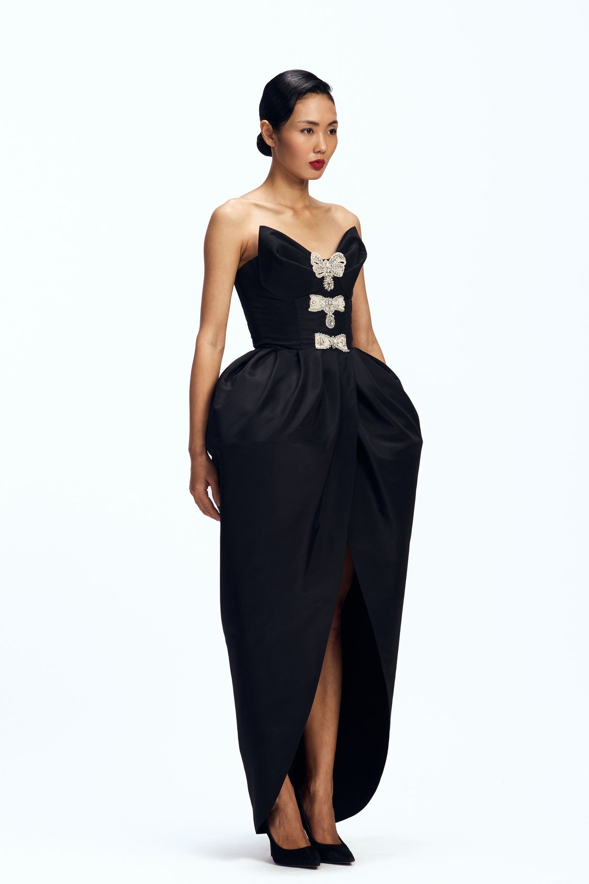 Sculpted Strapless Dress