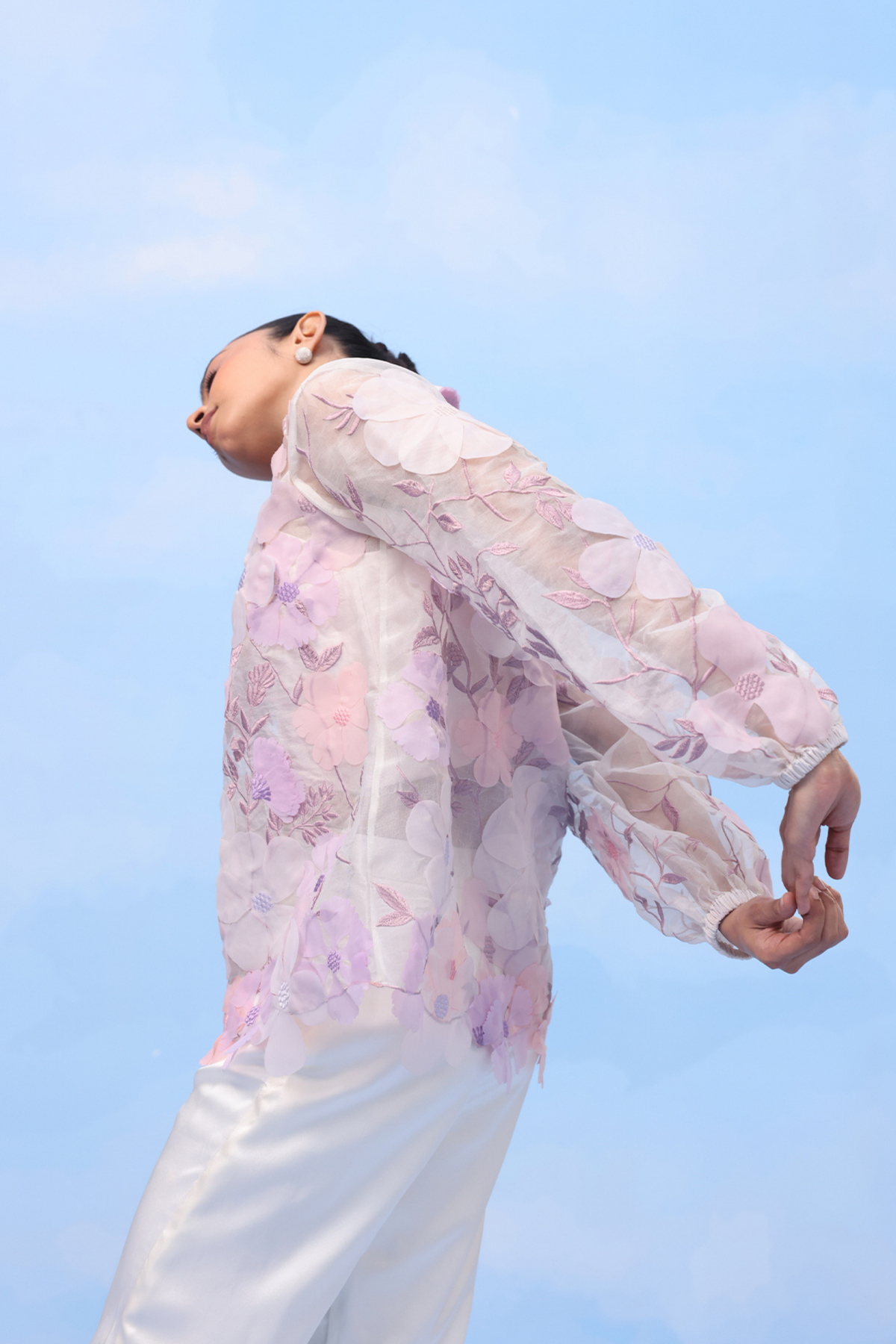 Lavender Peonies Perfection Shirt