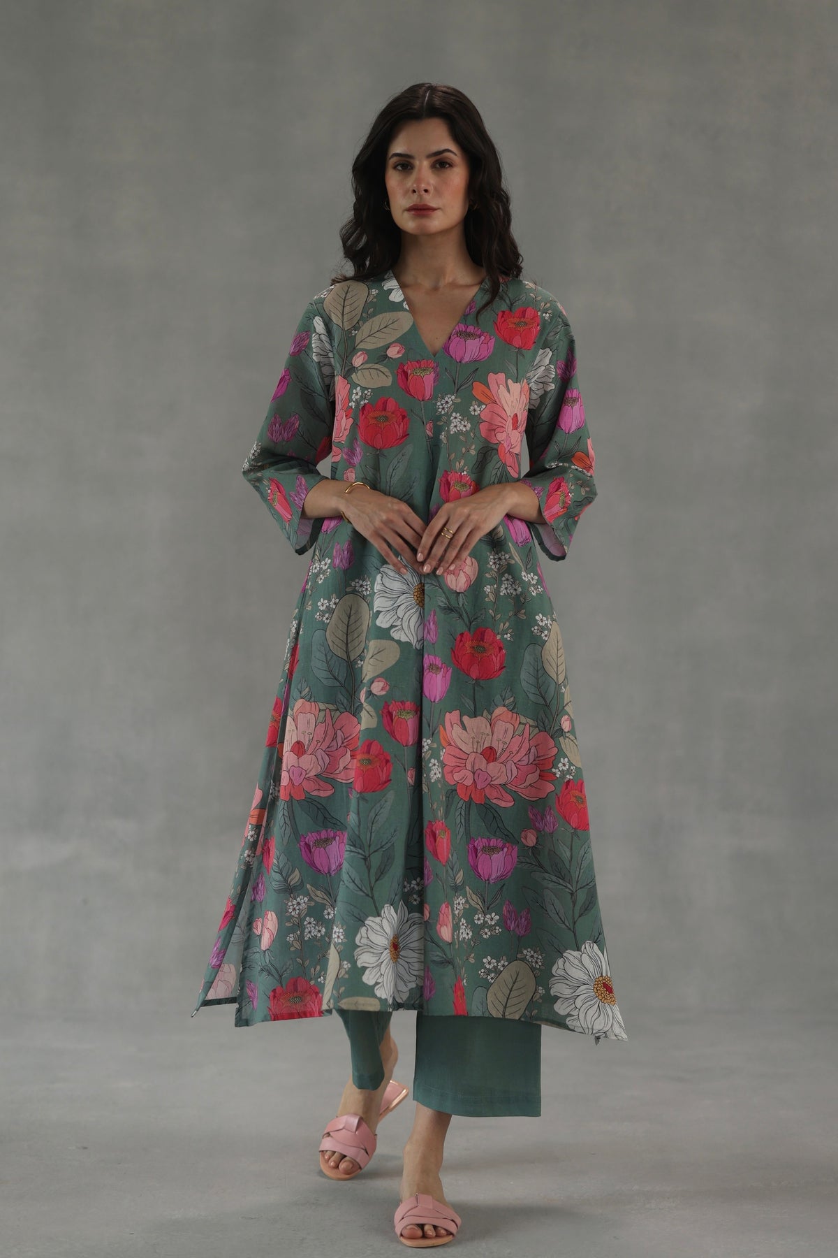 Roseate Kurta Set