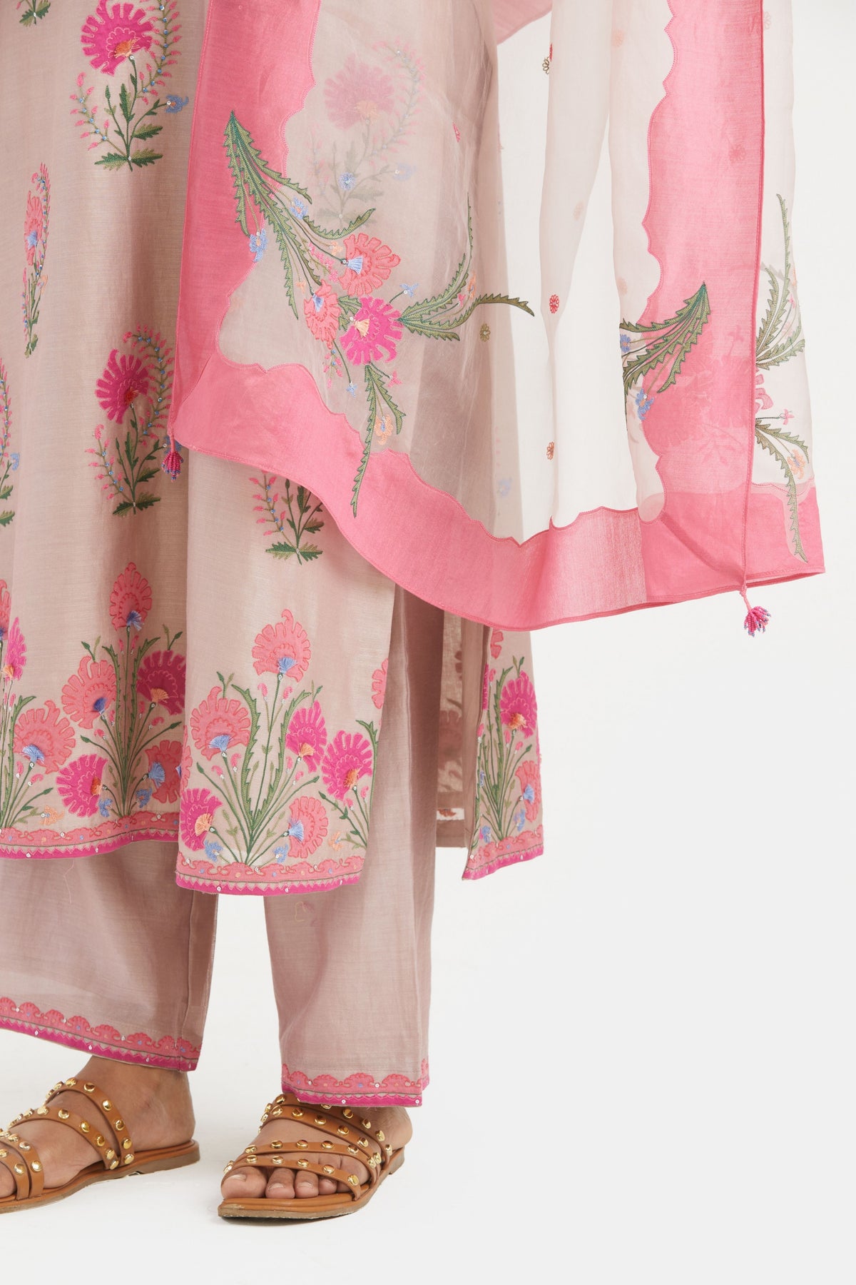 Lilac Straight Kurta Set