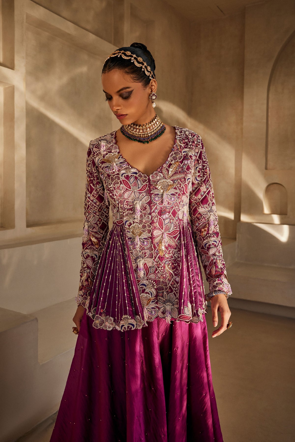 Mahira Peplum Set