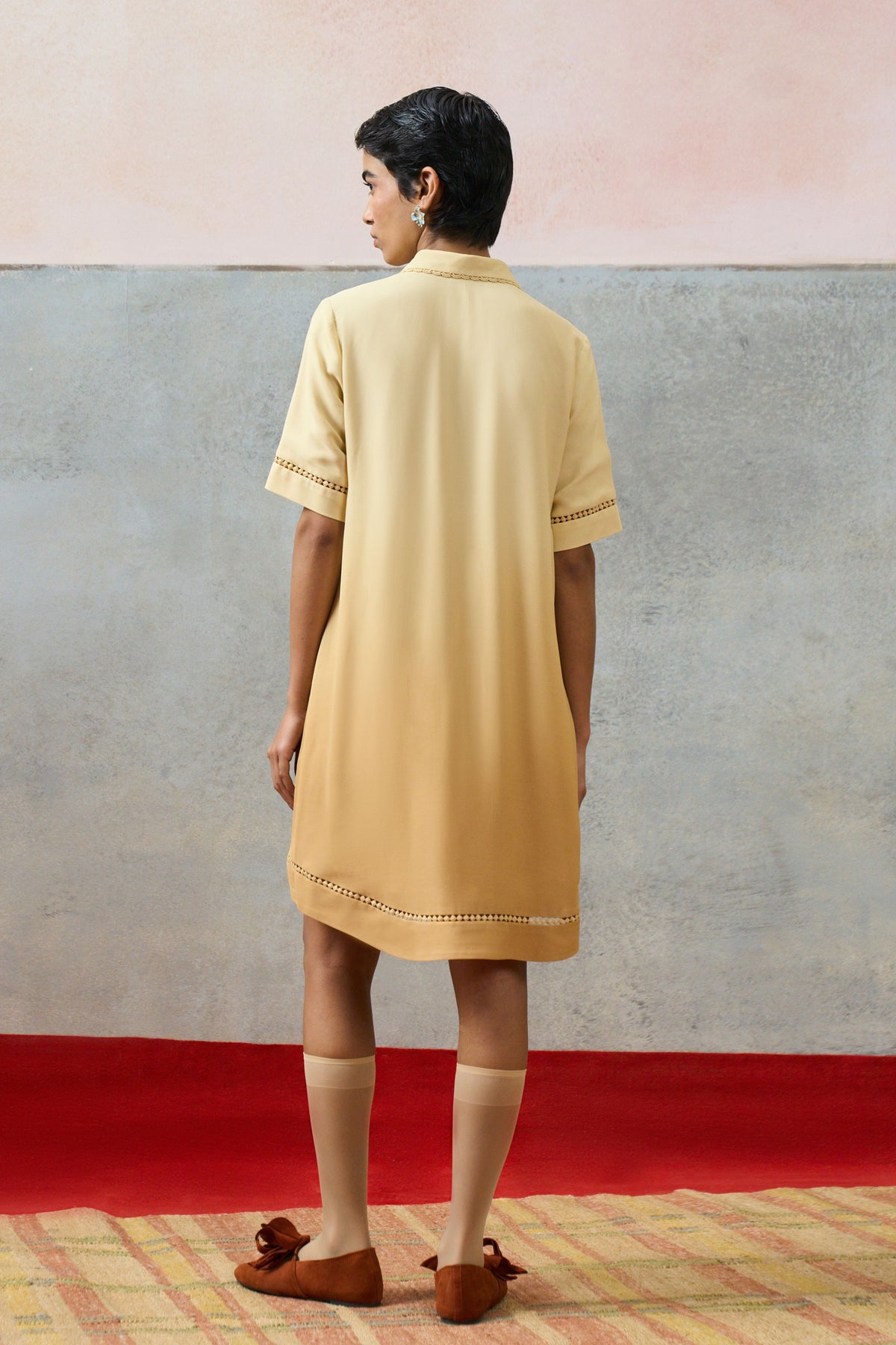 Ponza Shirt Dress Beige
