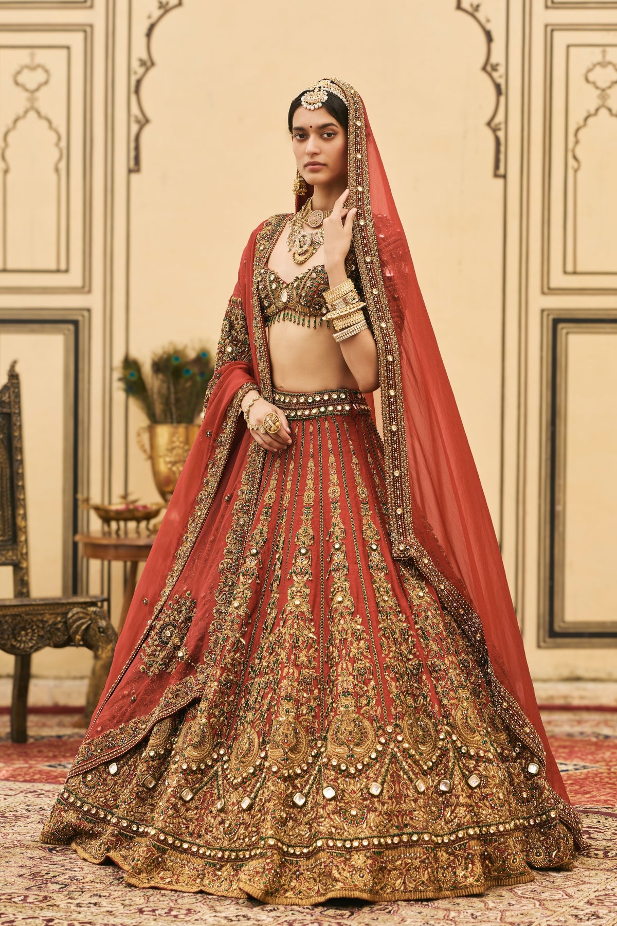 Sindoori Lehenga Set