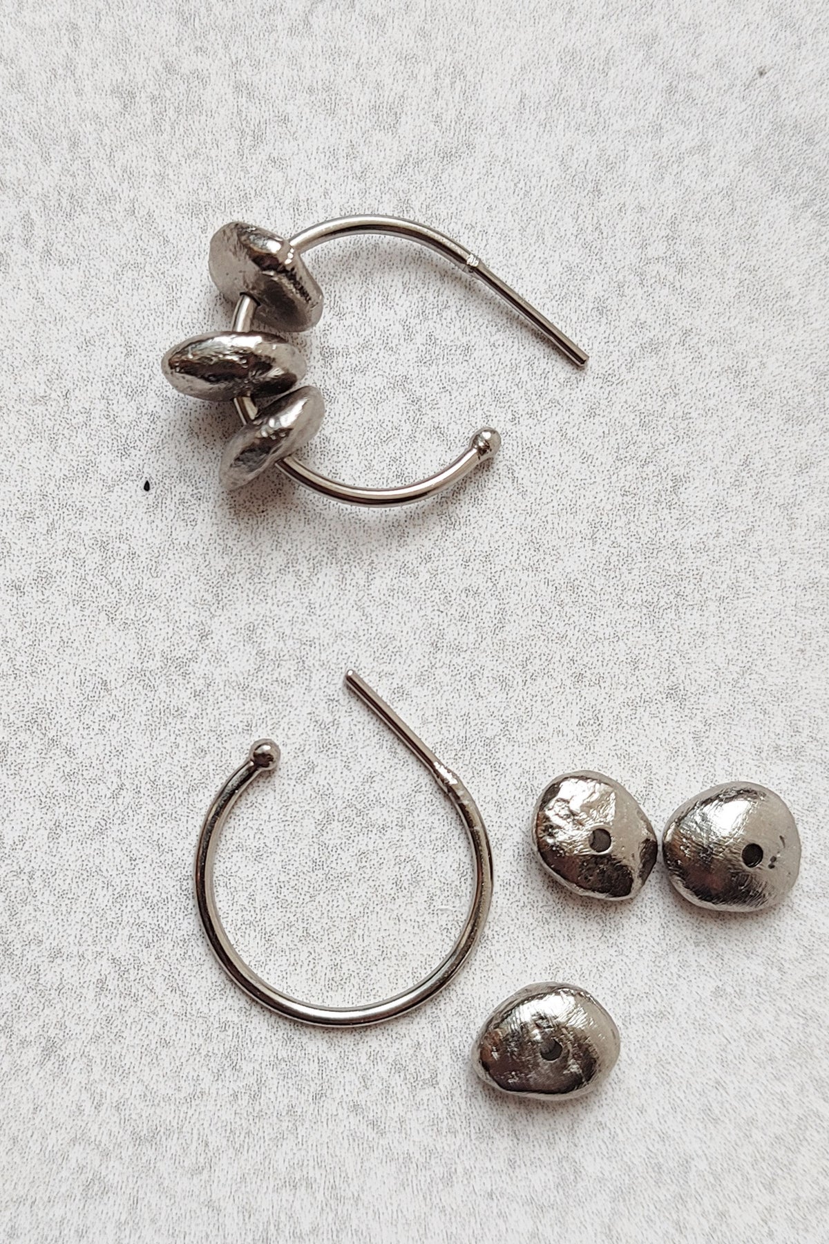 Alen Silver Earrings Set