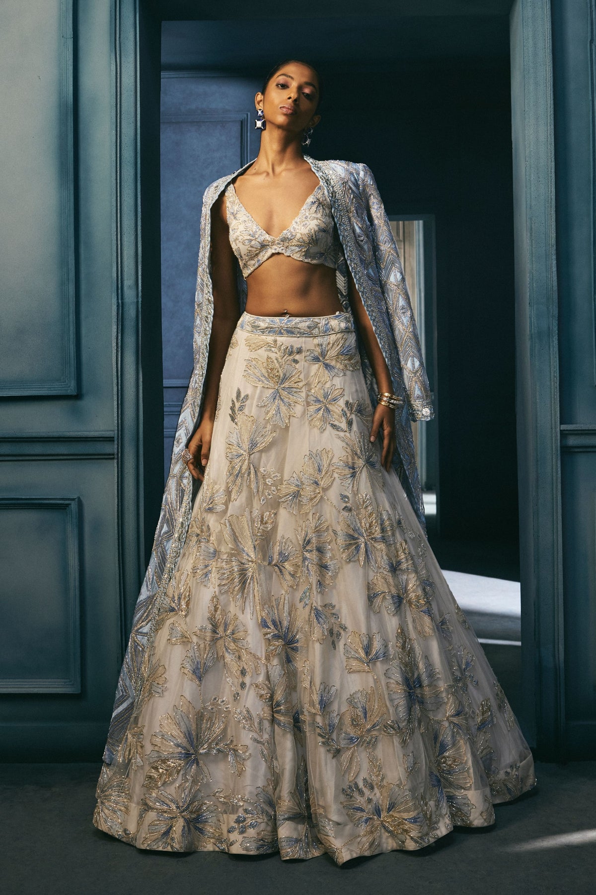 Glacial Lehenga Set