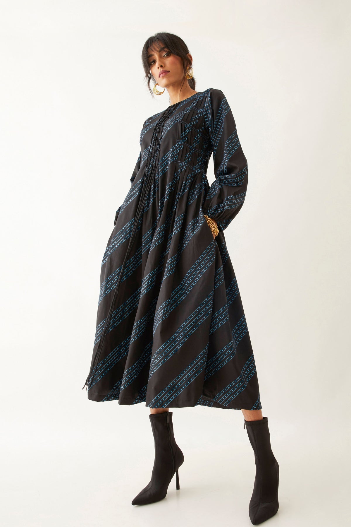 Hazel Black Dress