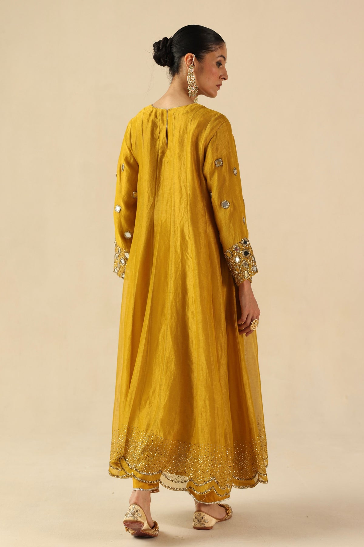 Yellow Afsana Kalidar