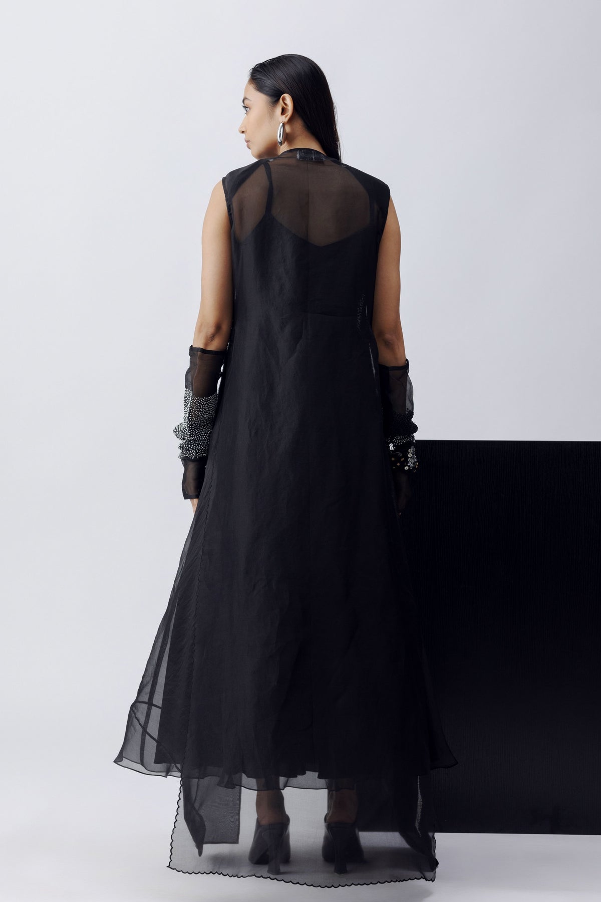 Dot Gown Set