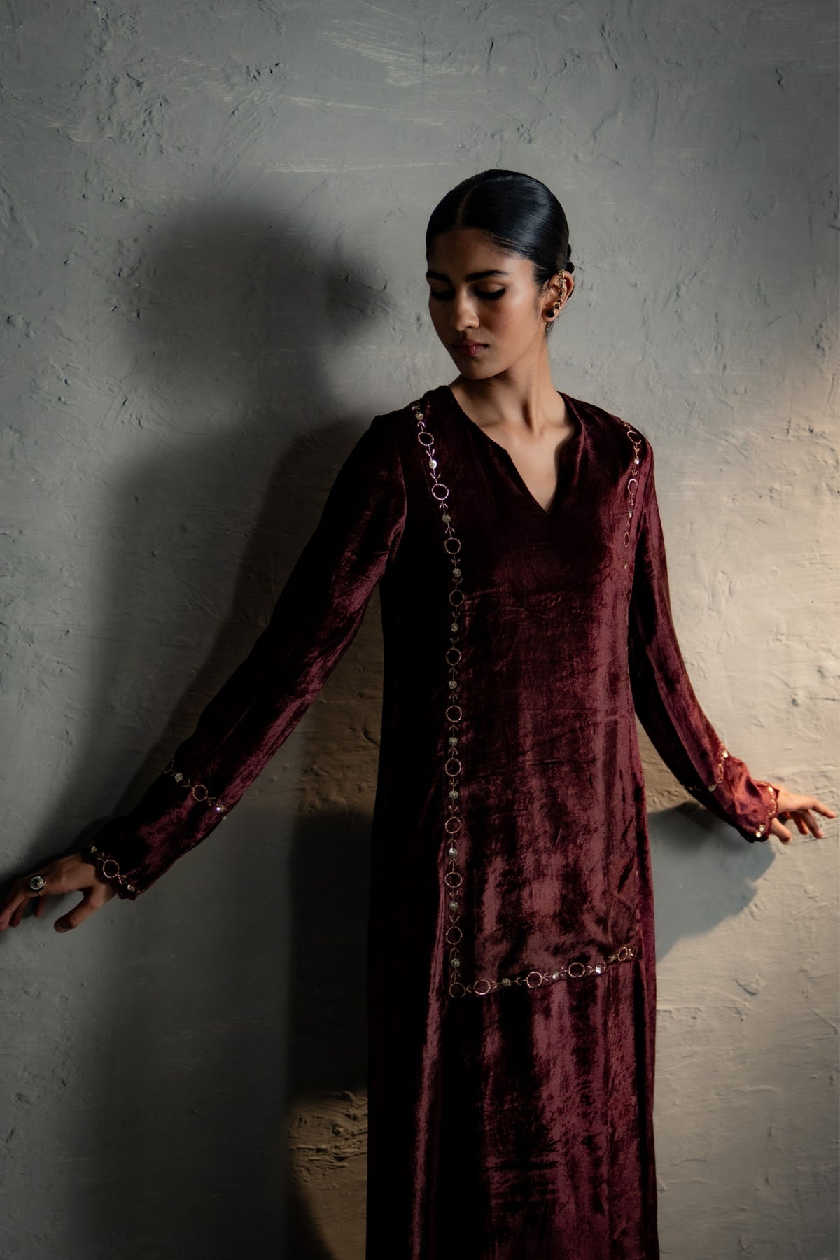 Maaya Brown Kurta Set