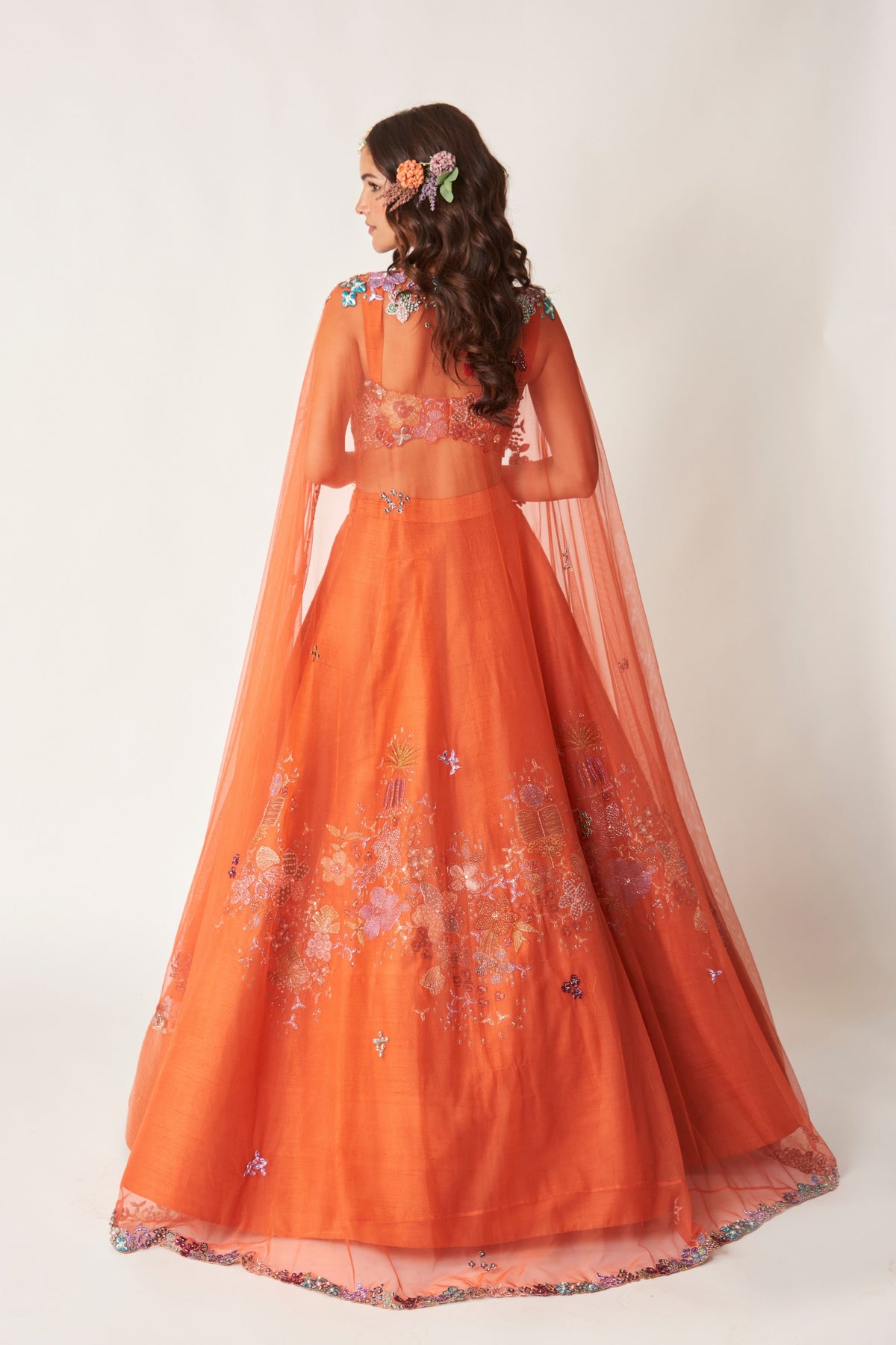 Valeria Raw Silk Lehenga Set