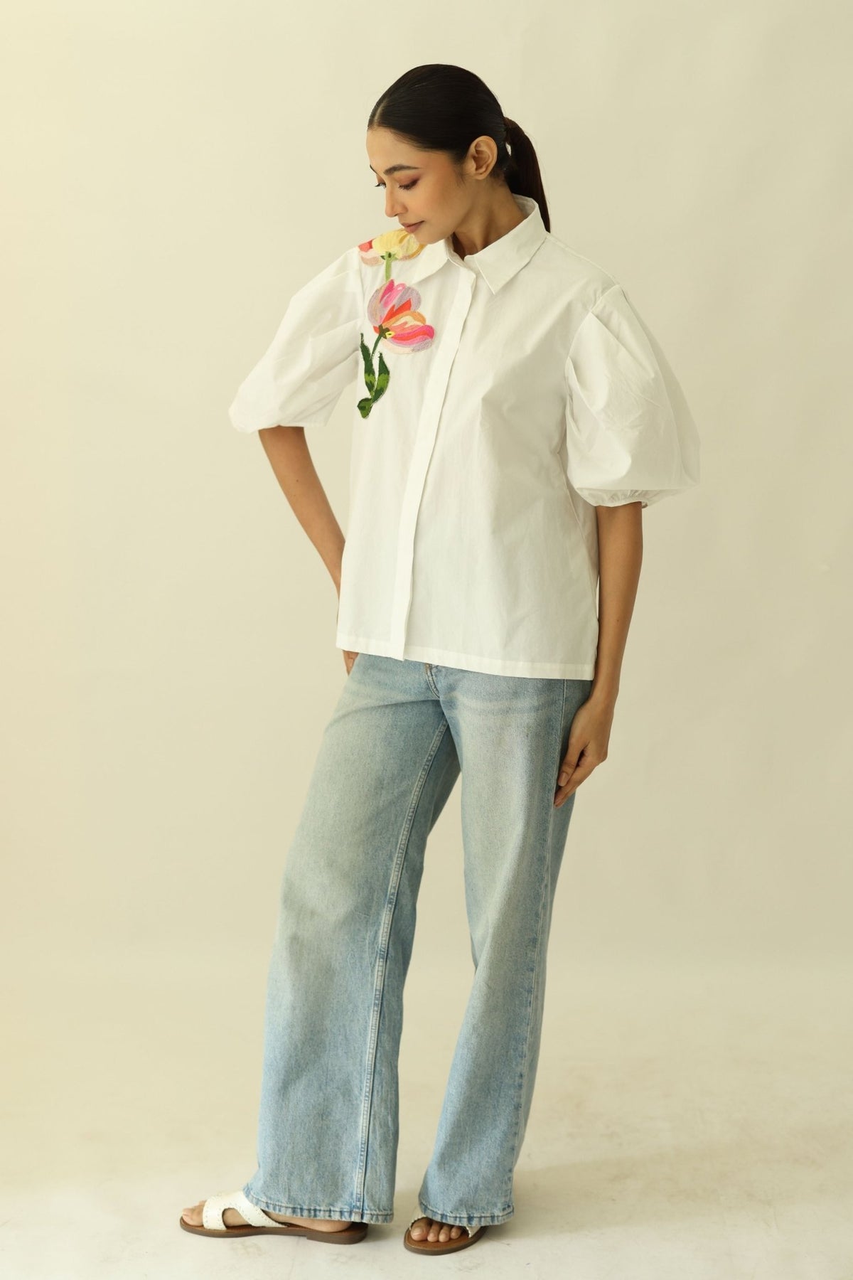 White Wisp Shirt - Studio Moda - Elahe