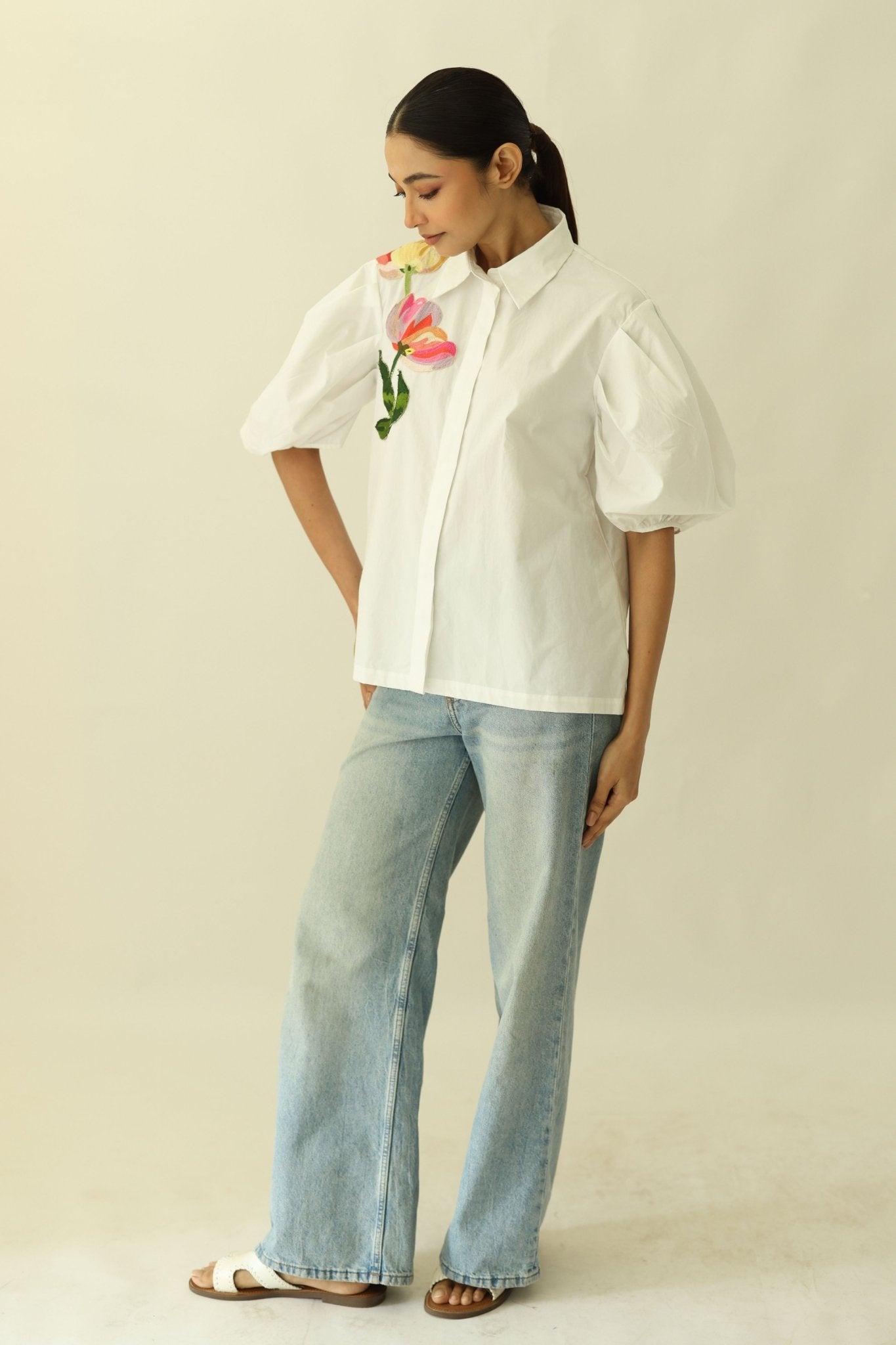 White Wisp Shirt - Studio Moda - Elahe