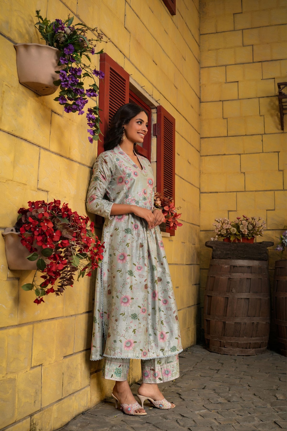 Mughal Frockstyle in Blue