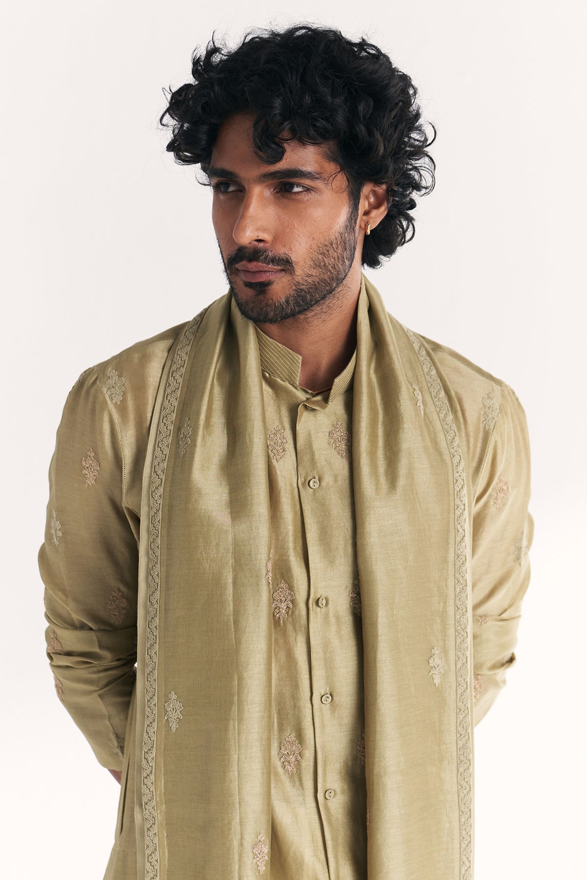 Barkat Green Kurta Set
