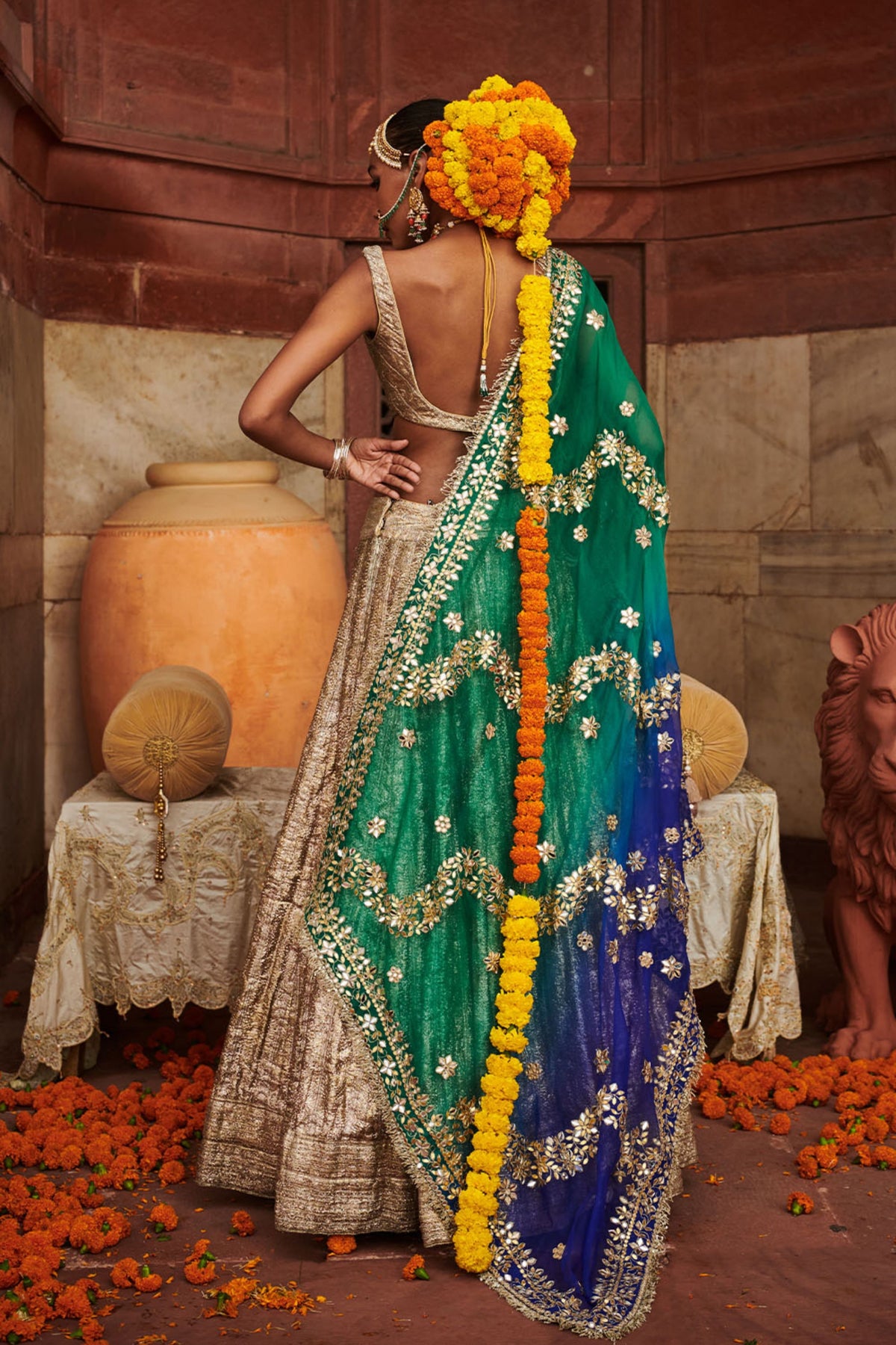 Chaandi Lampi Lehenga Set