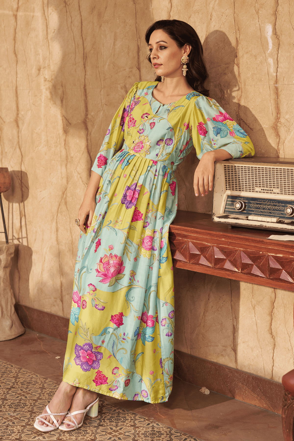 Ruya Aqua Dress