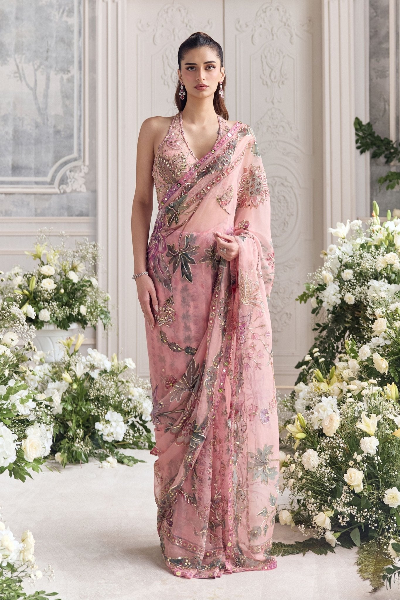 Itr Saree Set - Mahima Mahajan - Elahe