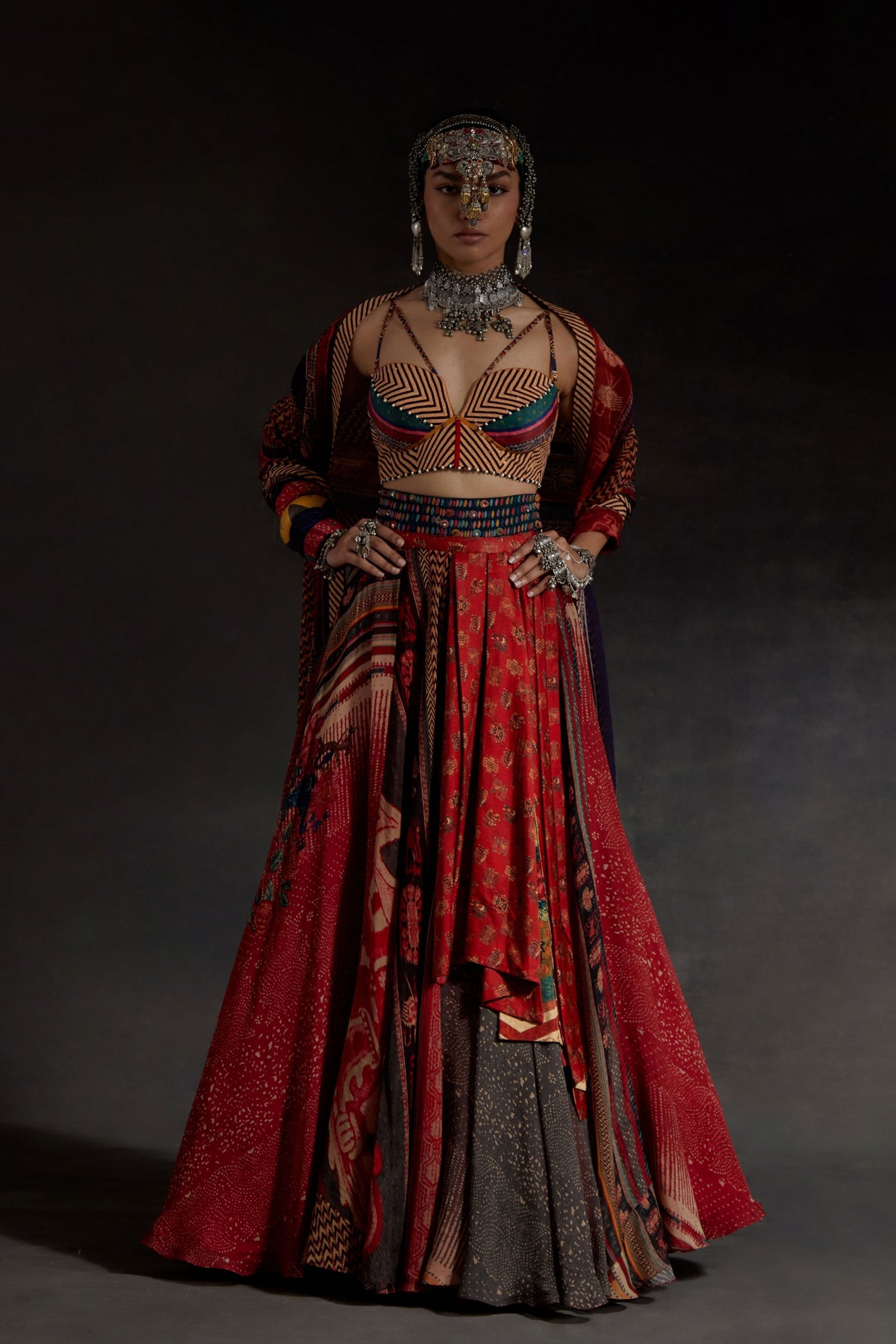 Sindoor Kama Blouse Set