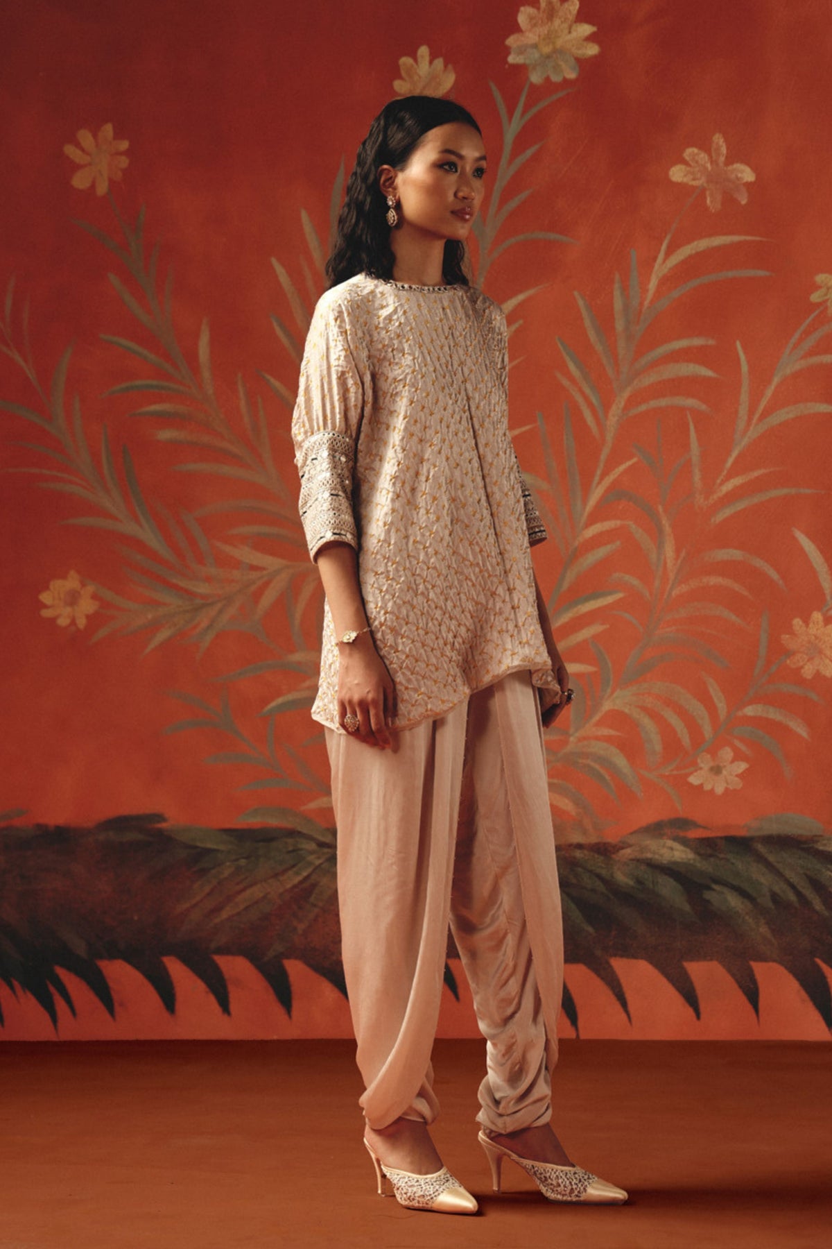 Tunic With Long Cuff