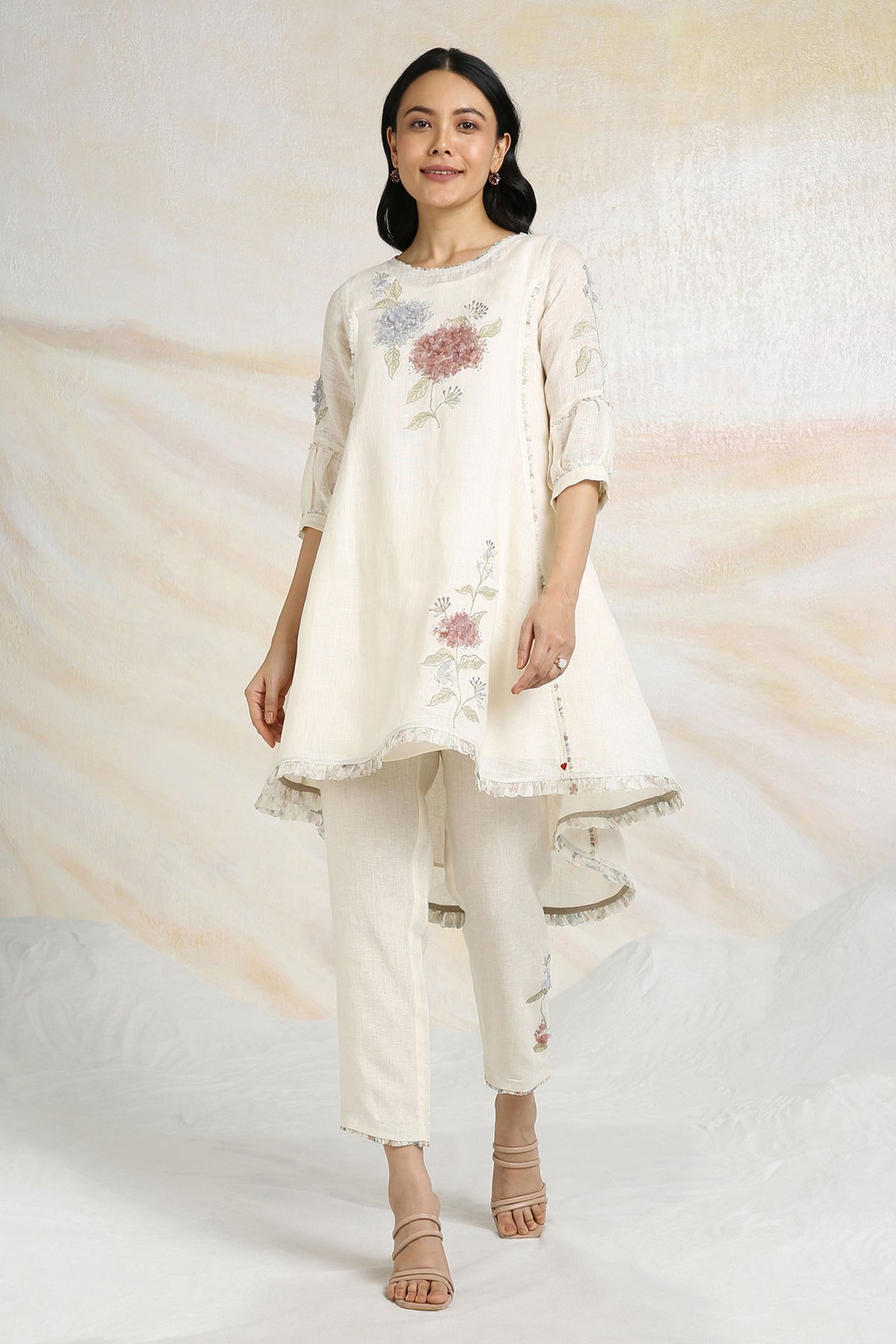 Hydrangea Tunic Set