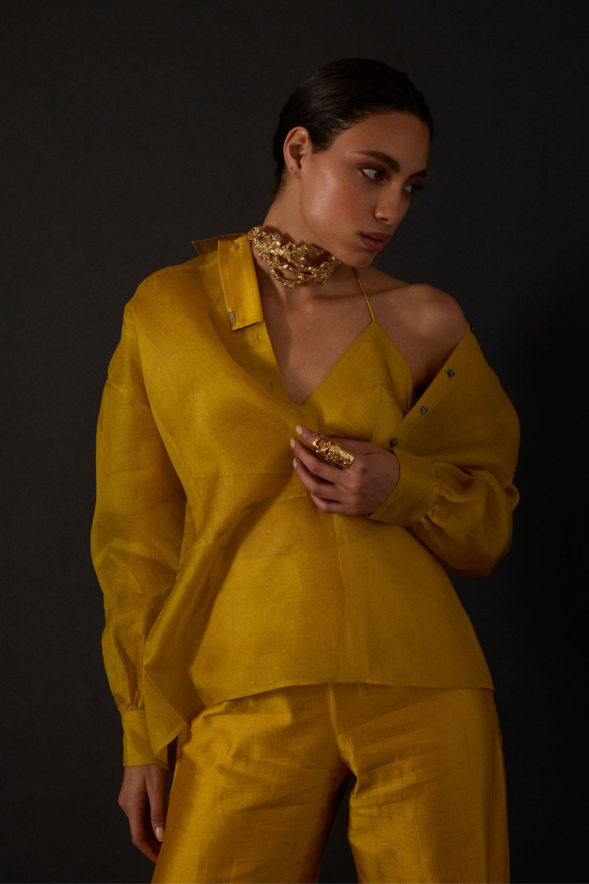 Warm Olive Co-ord Set