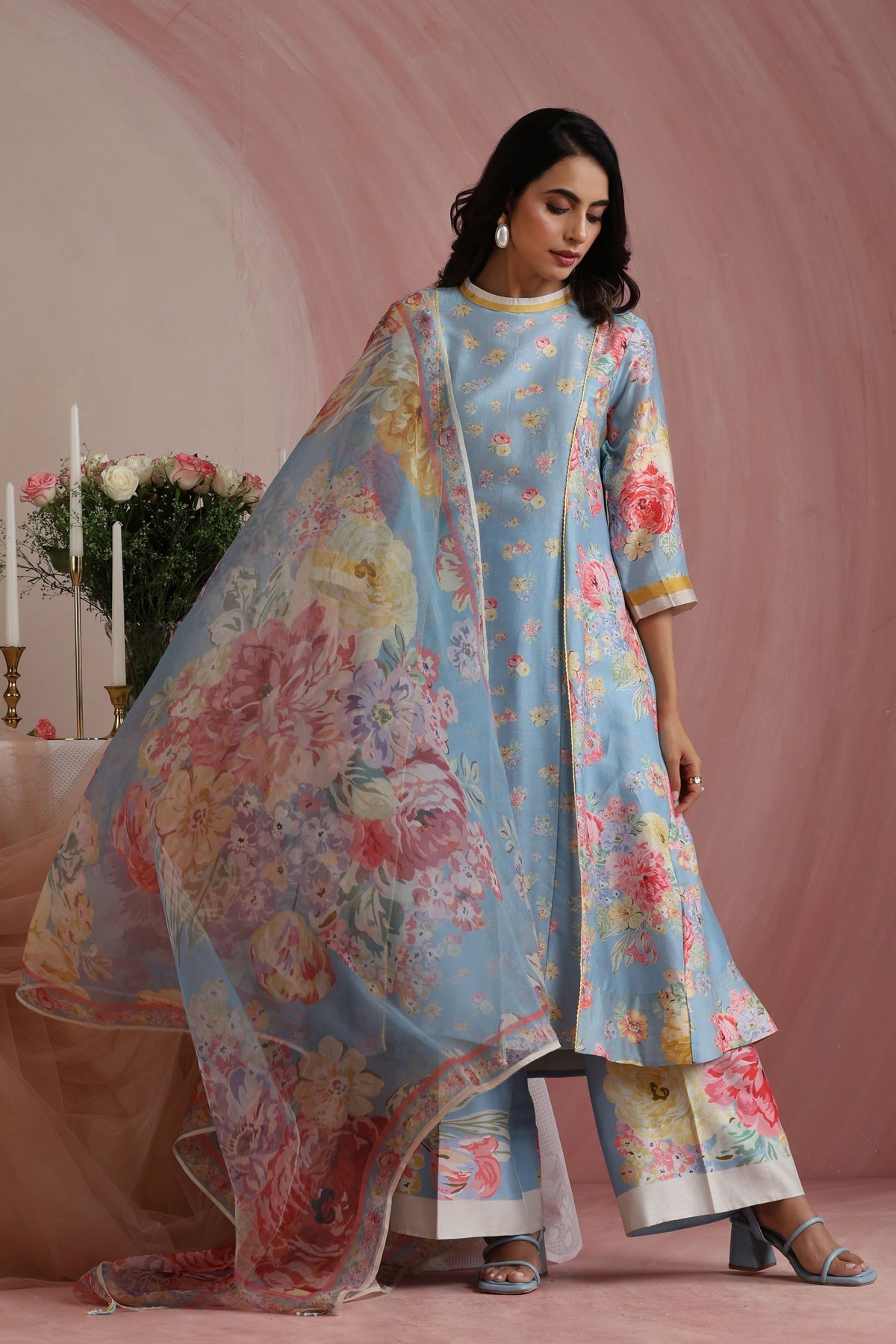 Blossoms Kurta Set